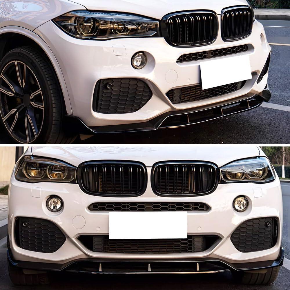 Labio Frontal BMW X5 F15 M-Sport 2014-2018 ABS Negro Brillante