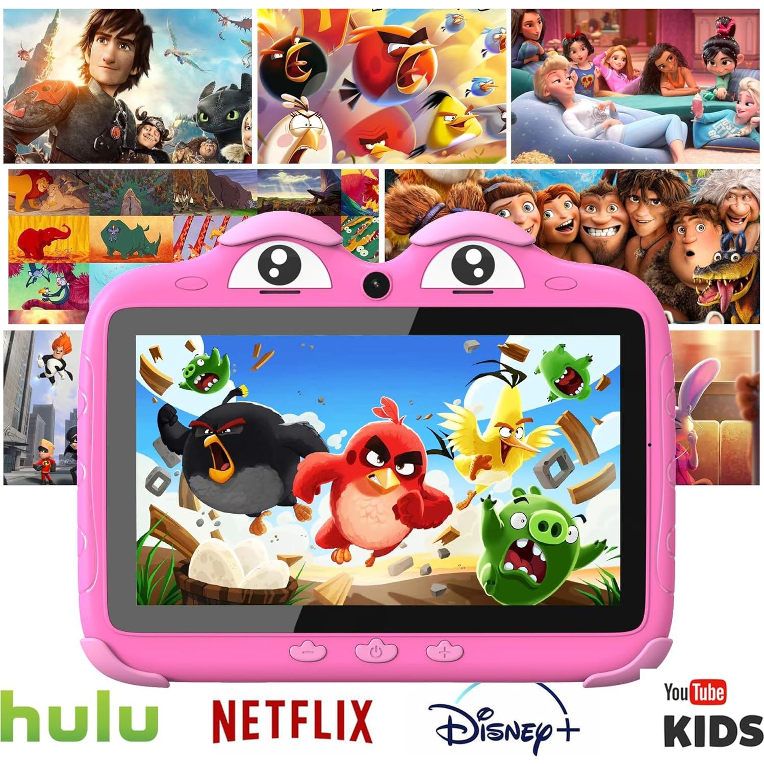 Tableta Infantil YINOCHE 7" 32GB Android con Control Parental