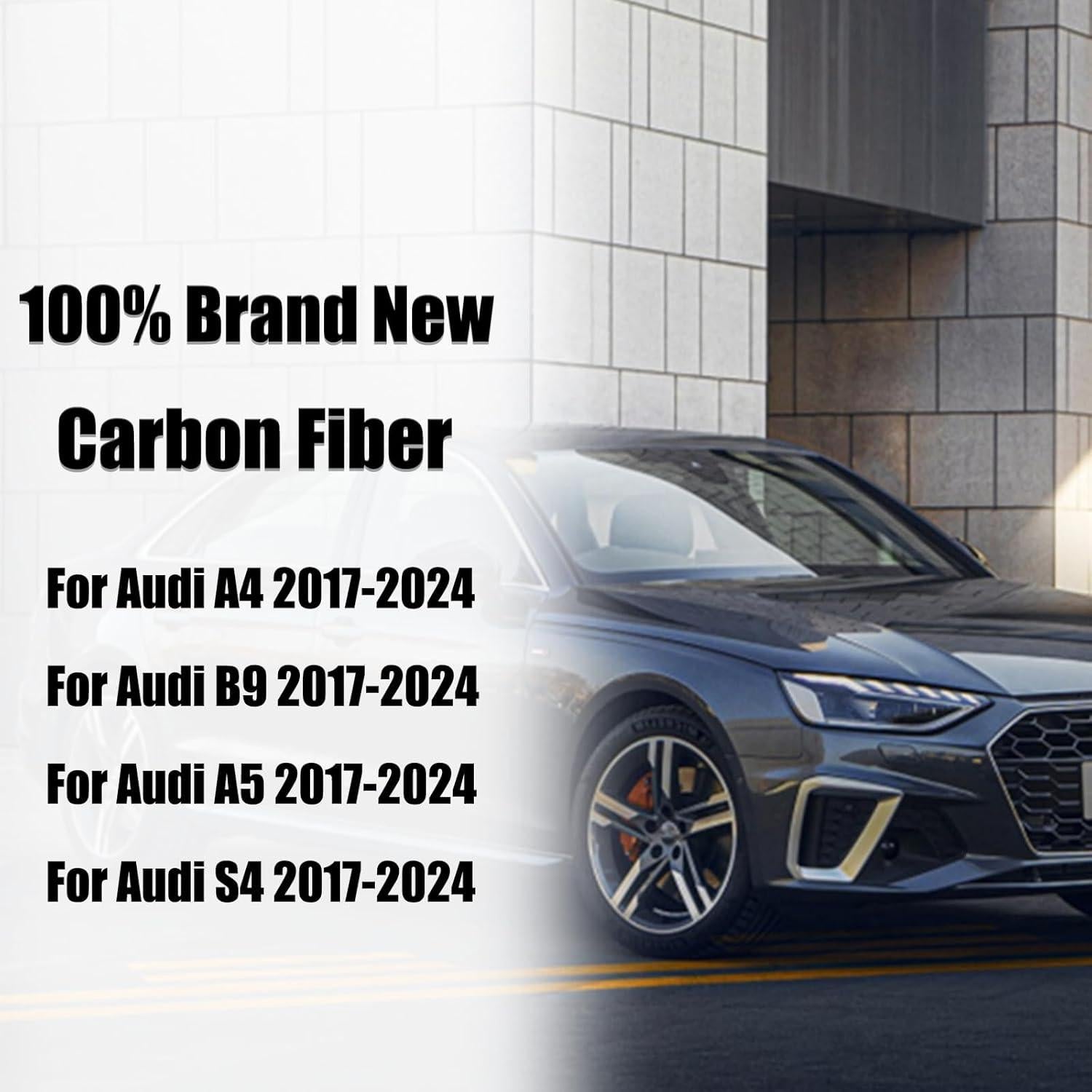 Cubierta Espejo Retrovisor Audi A4 B9 A5 S4 2017-2024 DULPER