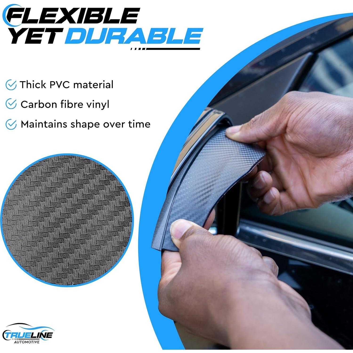 Protector de Lluvia para Espejo Lateral True Line - Fibra de Carbono