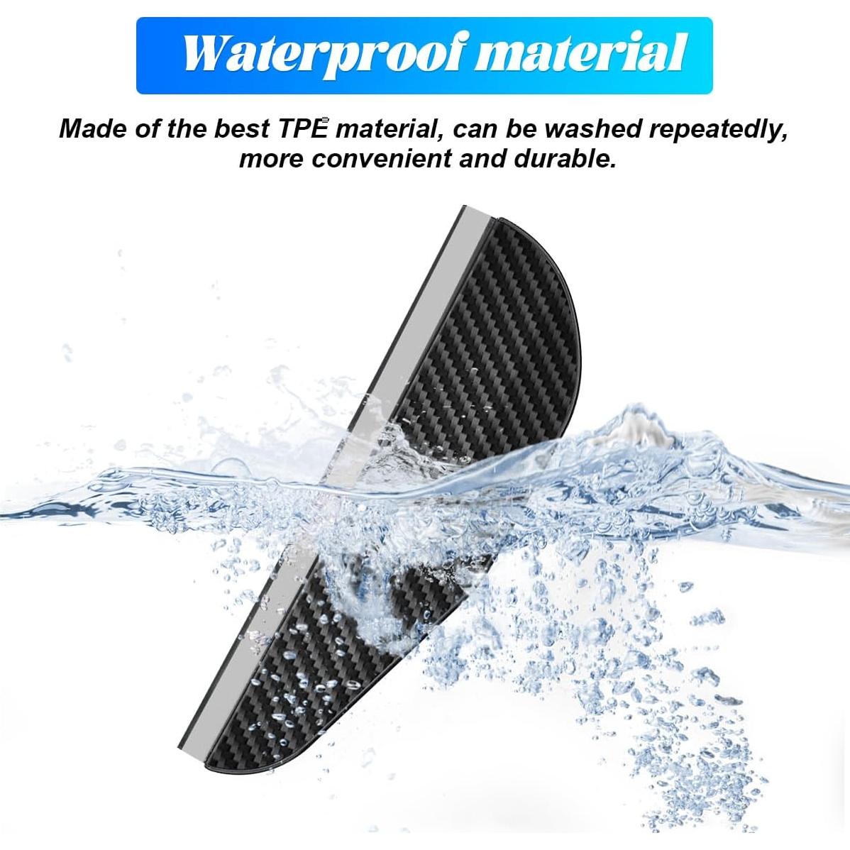 Protector de Lluvia FALVFUN para Espejo Retrovisor 2 Piezas