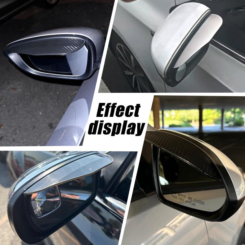 Protector de Lluvia para Espejo Retrovisor HABNVUON 2 Pcs