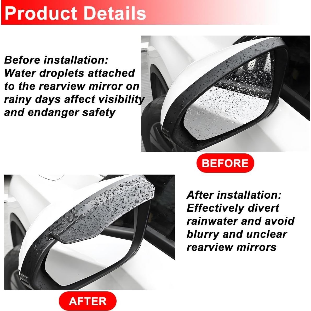 Cubierta de Lluvia para Espejo Retrovisor HZEL - Universal