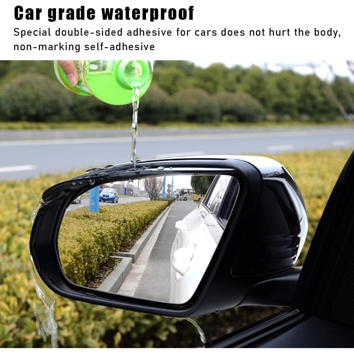 2 Protectores de Lluvia para Espejos Laterales Ohleats - Fibra de Carbono