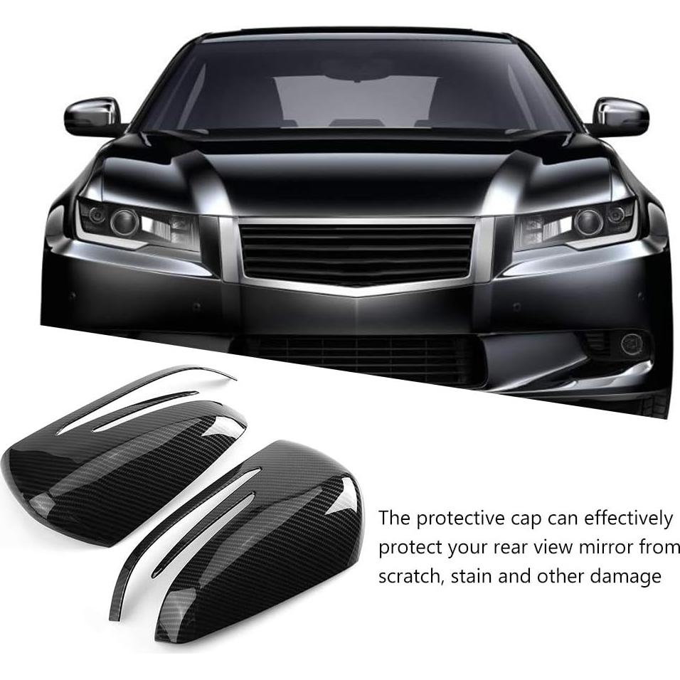 Cubierta de Espejo Lateral Keenso para Mercedes Benz A B C E GLA