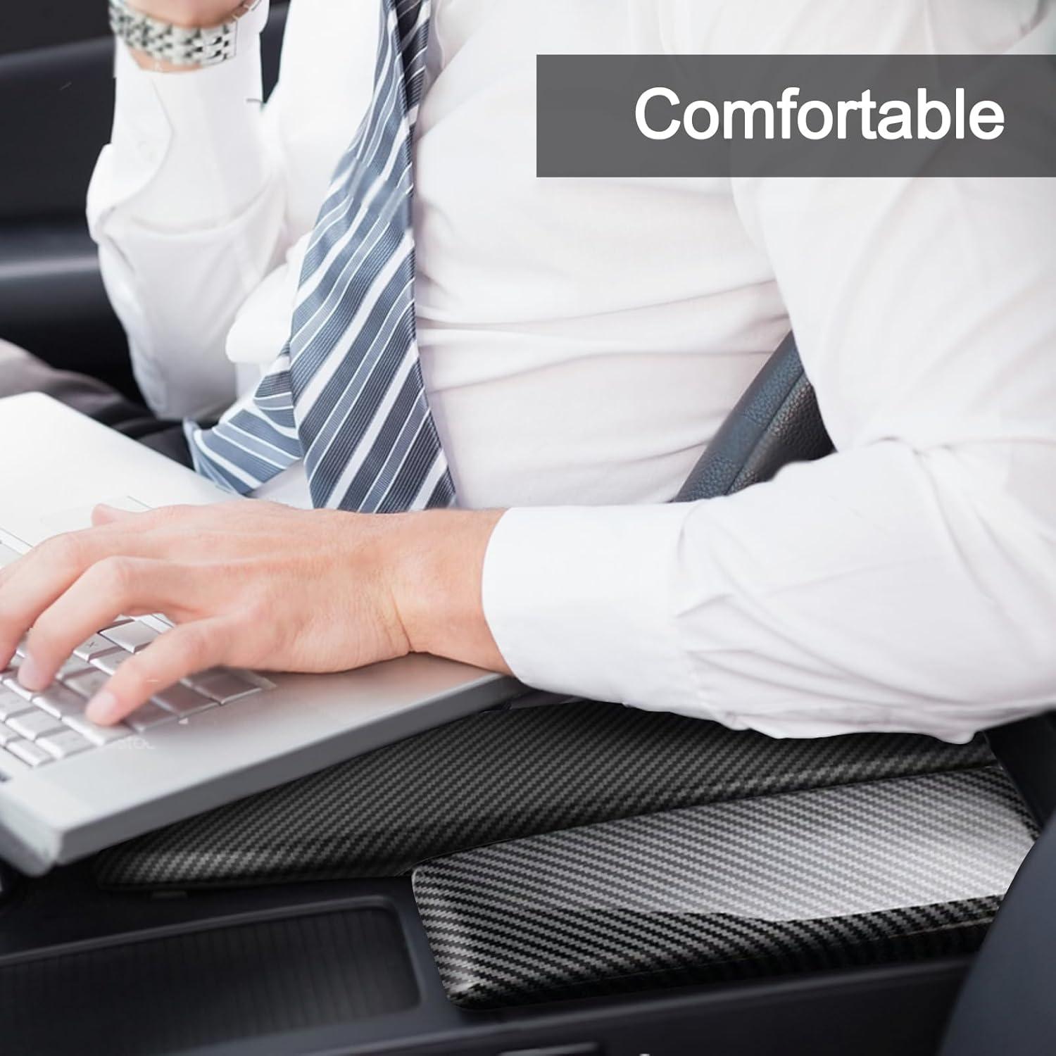 Cubierta de Reposabrazos Central Fibra de Carbono ABS para Mercedes-Benz