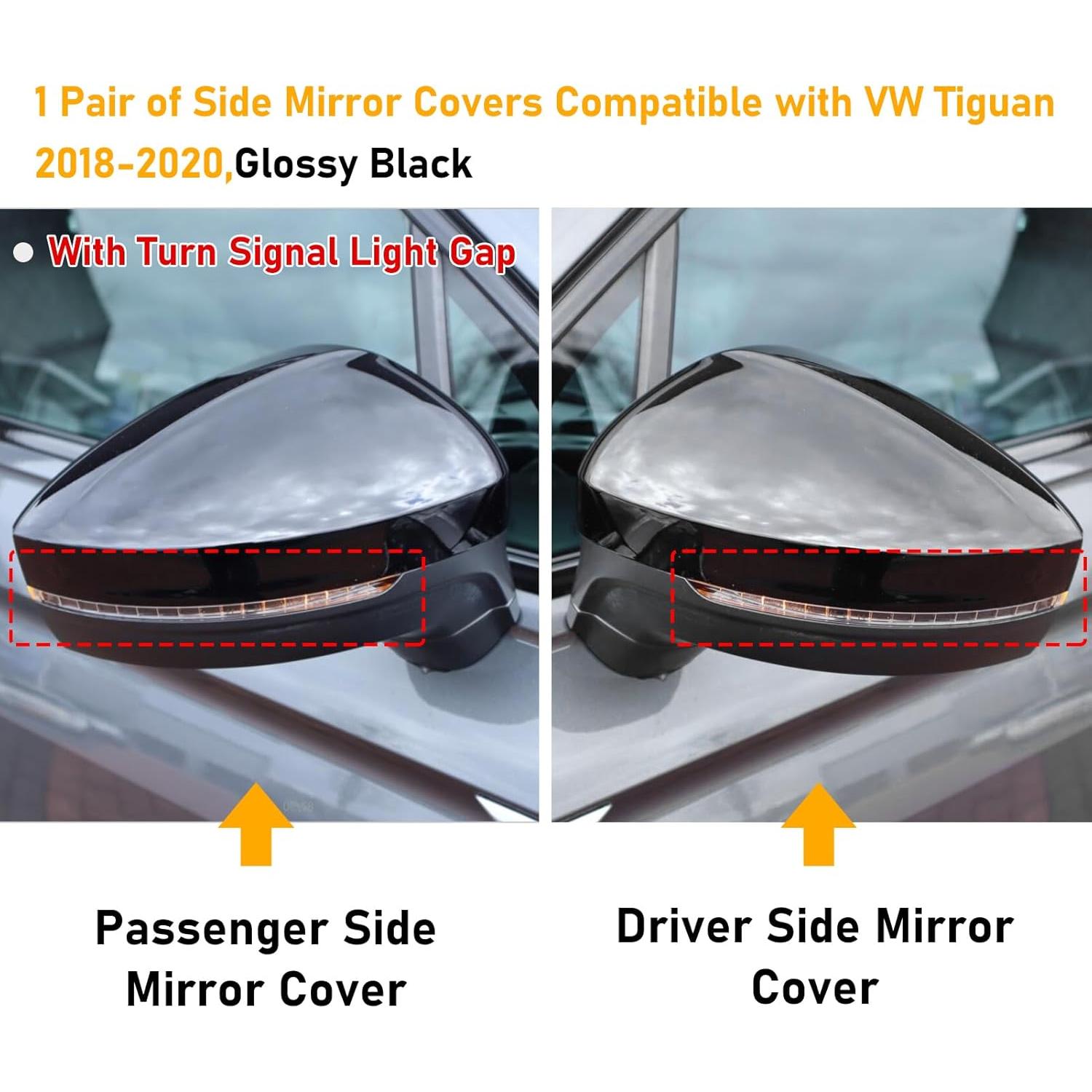 Cubiertas de Espejo Lateral APESER para VW Tiguan 2018-2020