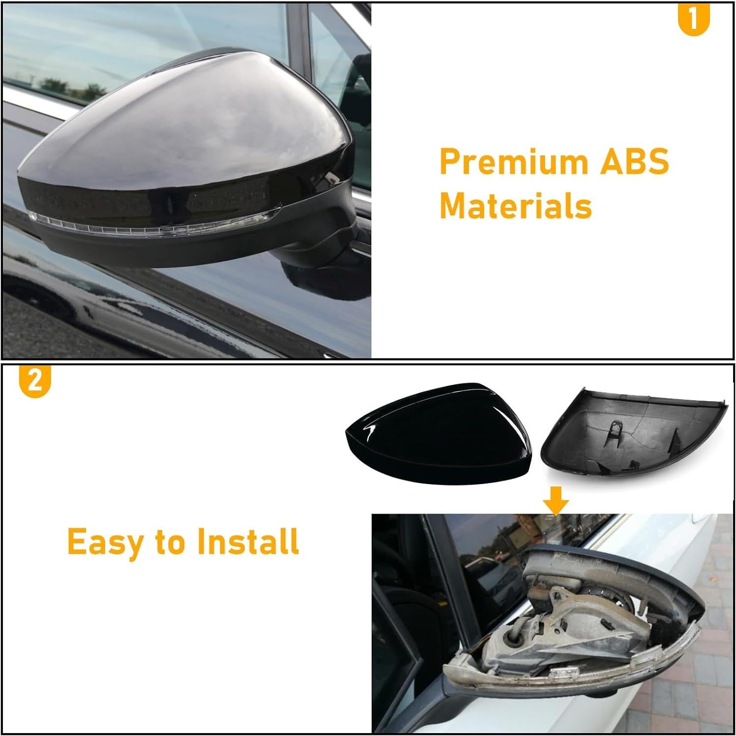 Cubiertas de Espejo Lateral APESER para VW Tiguan 2018-2020