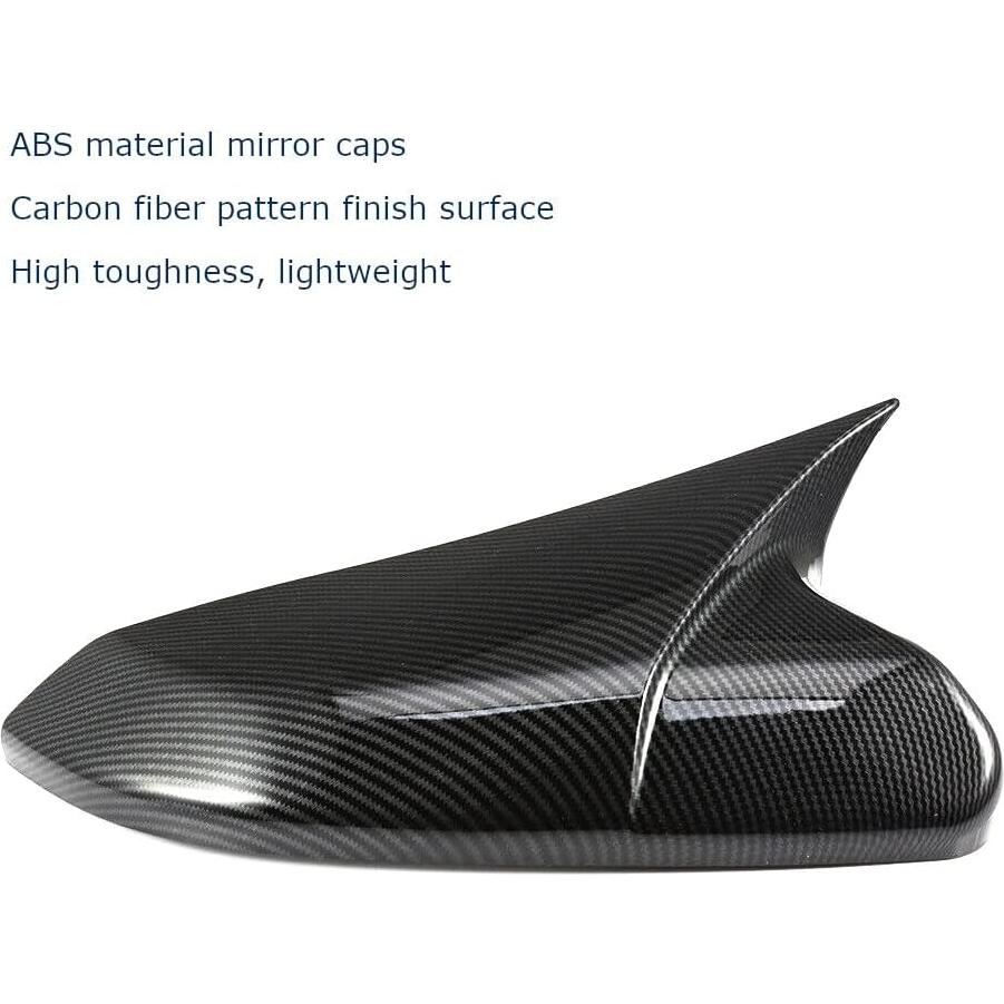 Cubiertas de Espejo Lateral Honda Civic 2016-2021 Acdeyaca Fibra Carbono