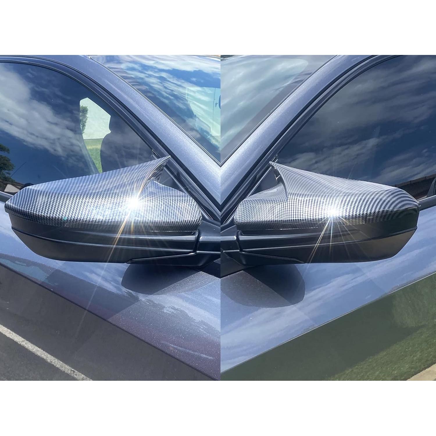 Cubiertas de Espejo Lateral Honda Civic 2016-2021 Acdeyaca Fibra Carbono