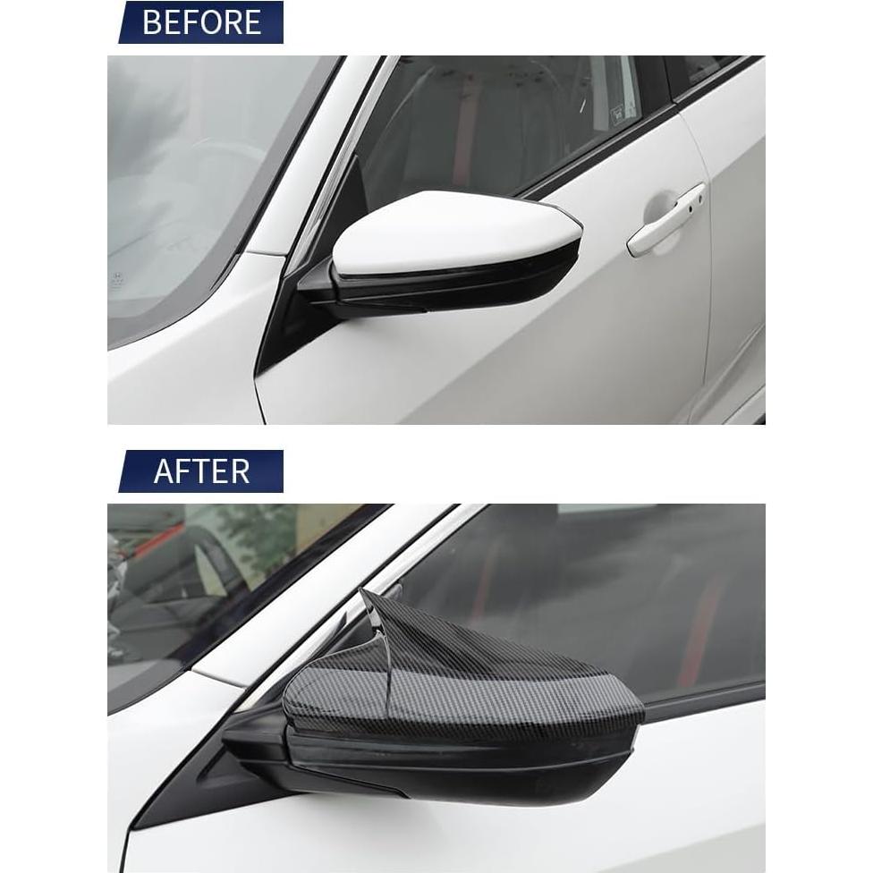 Cubierta Espejo Retrovisor YINGTUU para Honda Civic 2016-2021
