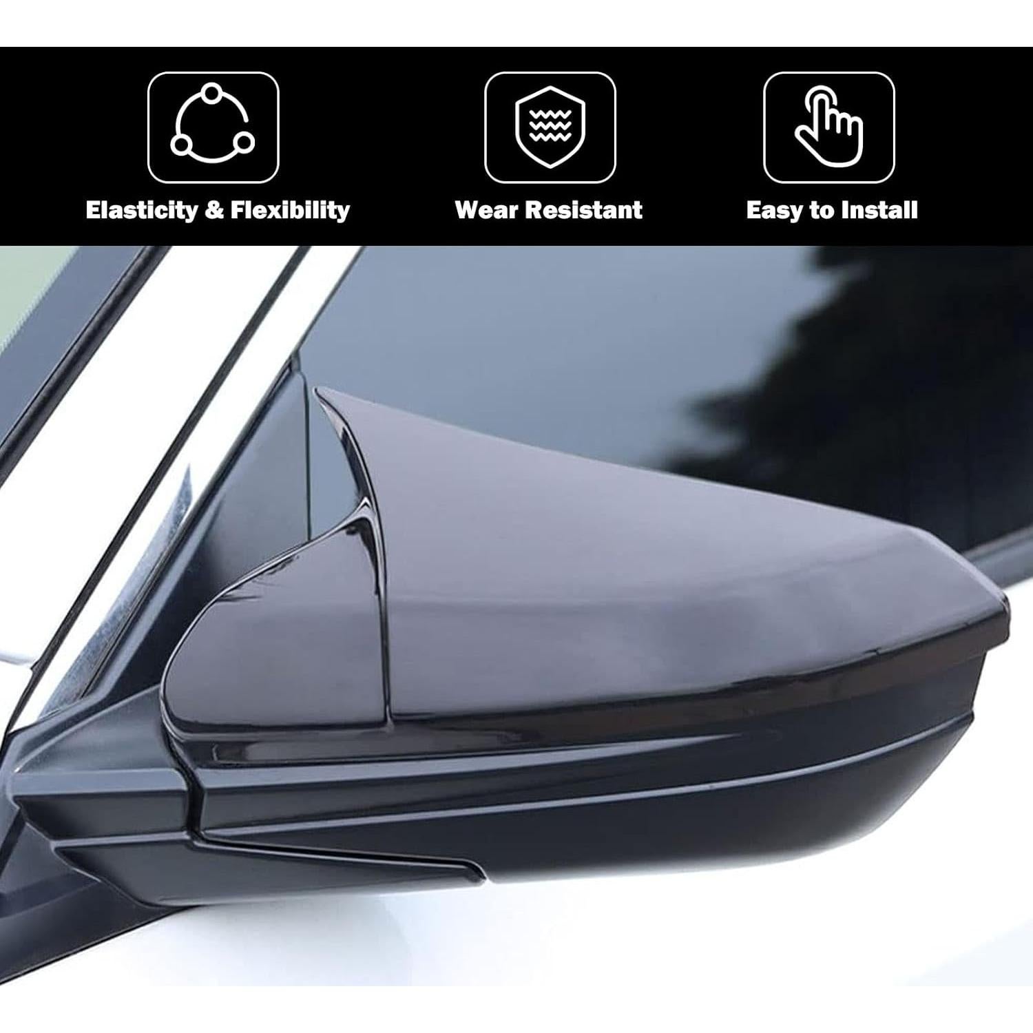 Cubierta de Espejo Lateral MOFOAP para Honda Civic 2016-2021