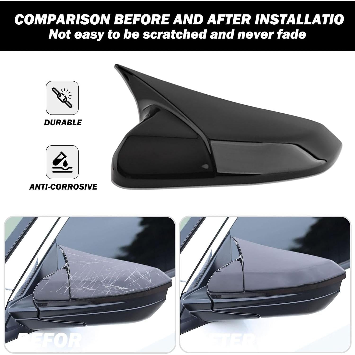 Cubierta de Espejo Lateral MOFOAP para Honda Civic 2016-2021