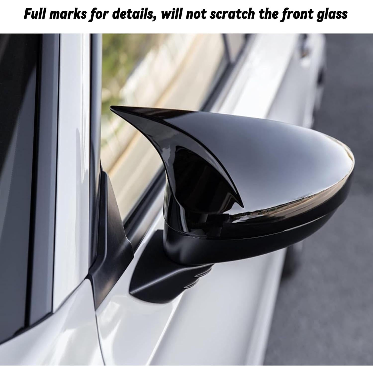 Cubierta de Espejo Lateral AULESSE para Civic 2022-2025 Negro