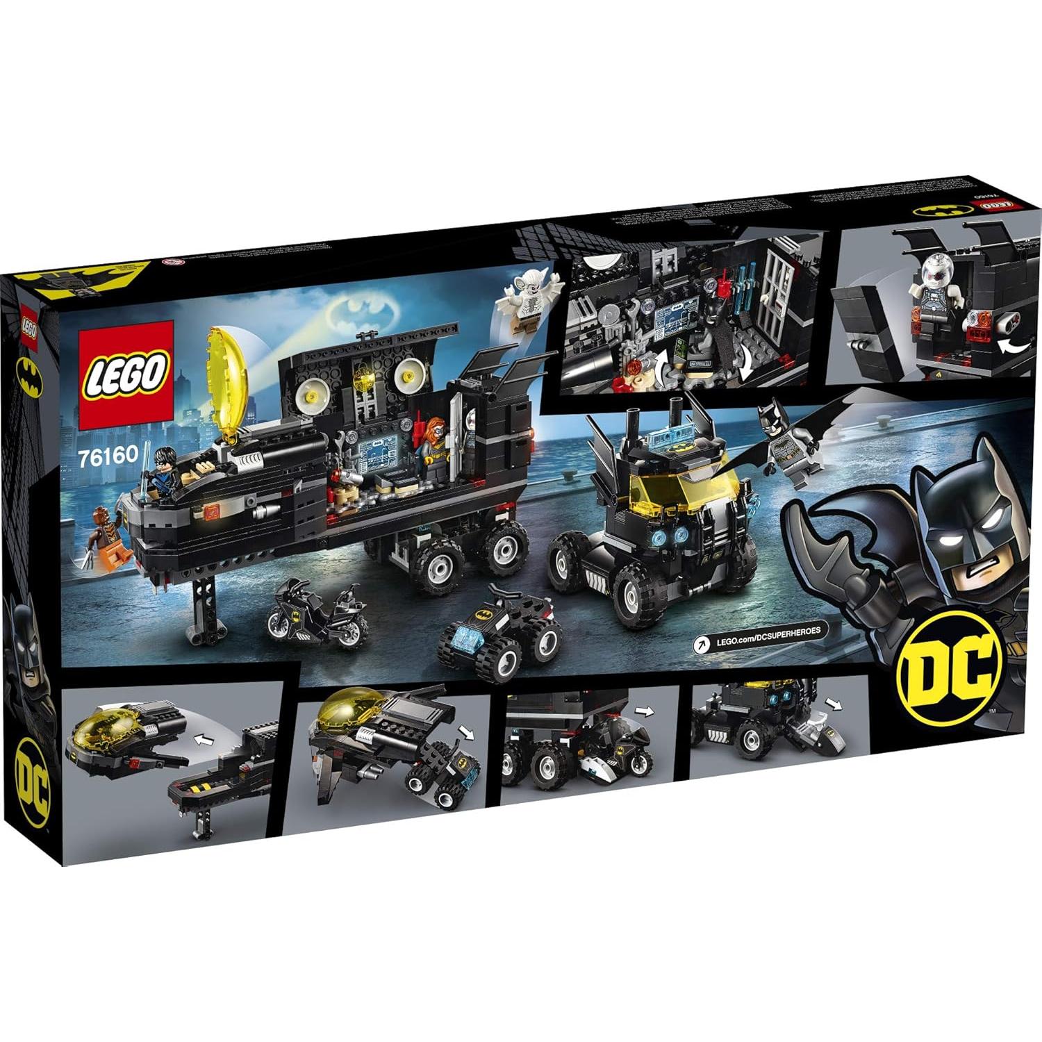 LEGO DC Base Móvil de Murciélago 76160 con 6 Minifiguras
