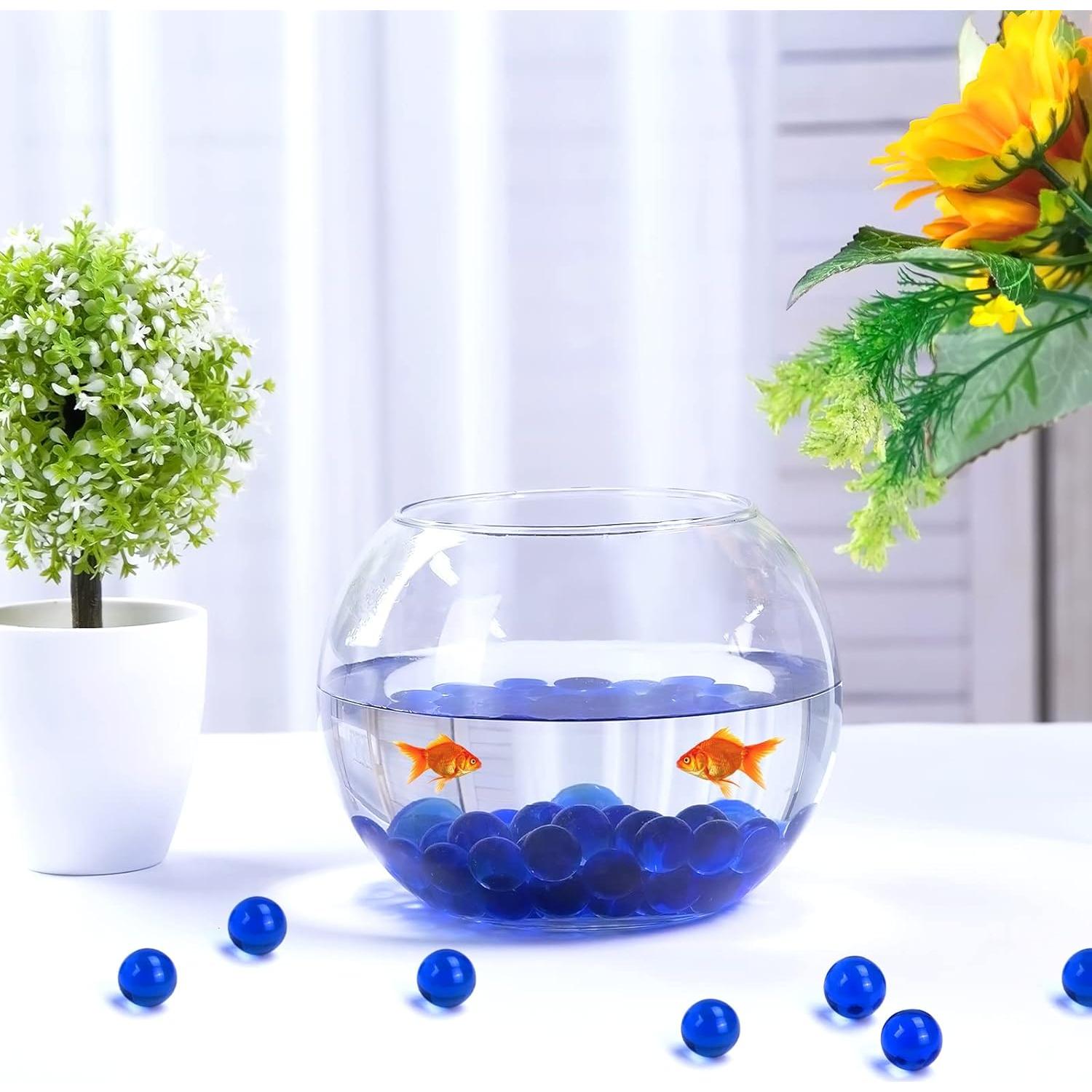 Canicas de Vidrio Azules FUTUREPLUSX 1.5 Tazas Decorativas