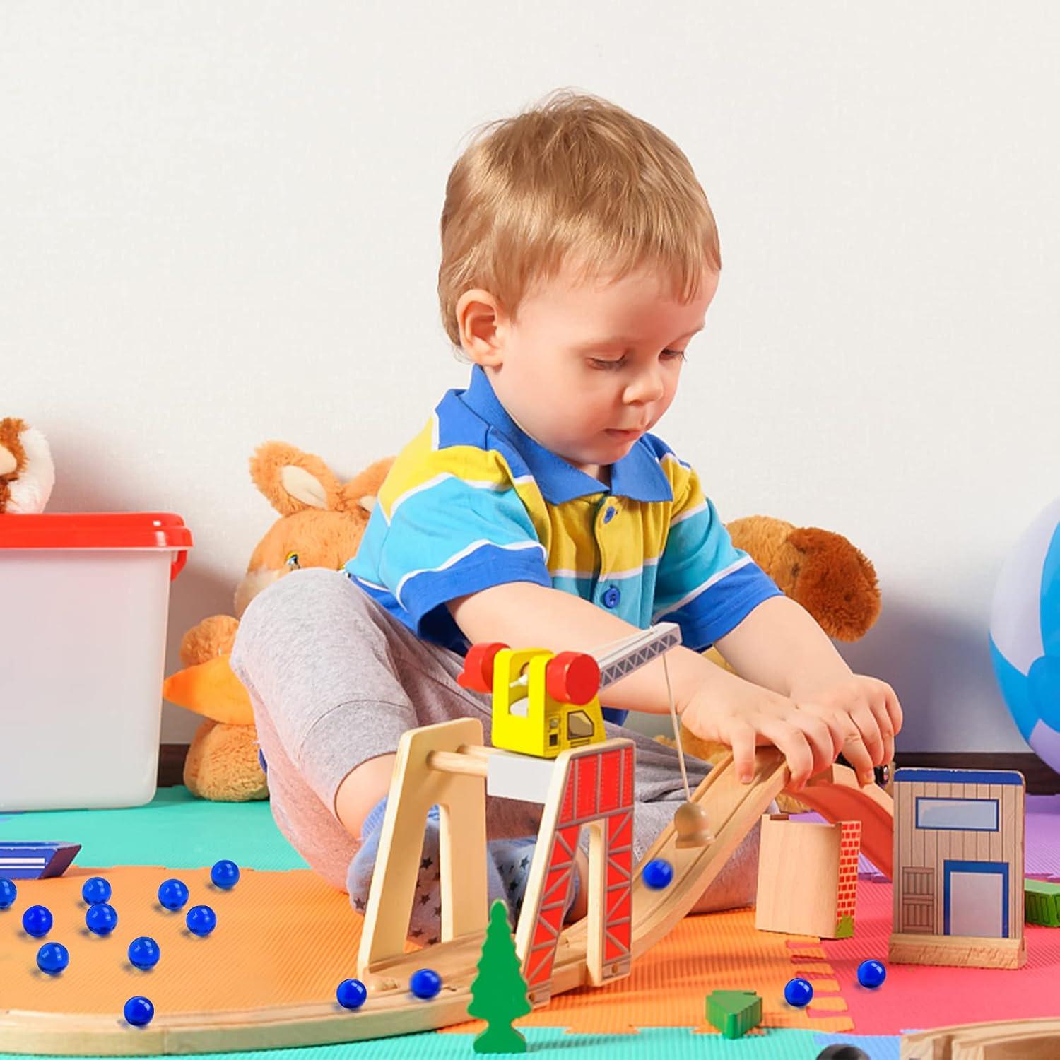 Canicas de Vidrio Azules FUTUREPLUSX 1.5 Tazas Decorativas