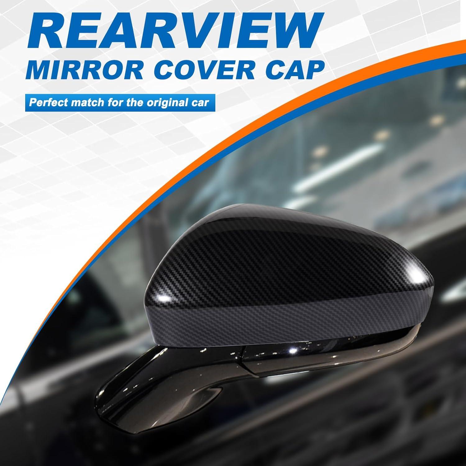 Cubierta Espejo Retrovisor Fibra de Carbono CZShiYue Ford Fusion 2013-2018