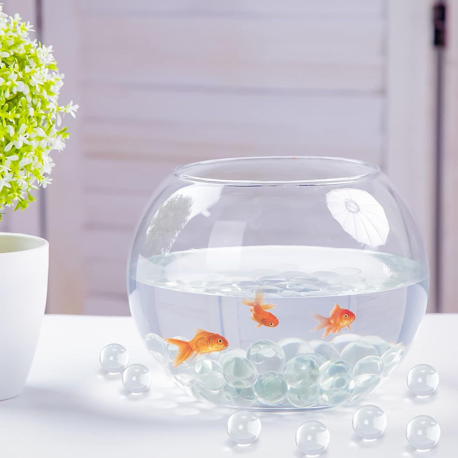 Canicas de Vidrio FUTUREPLUSX 1.5 Tazas Decorativas