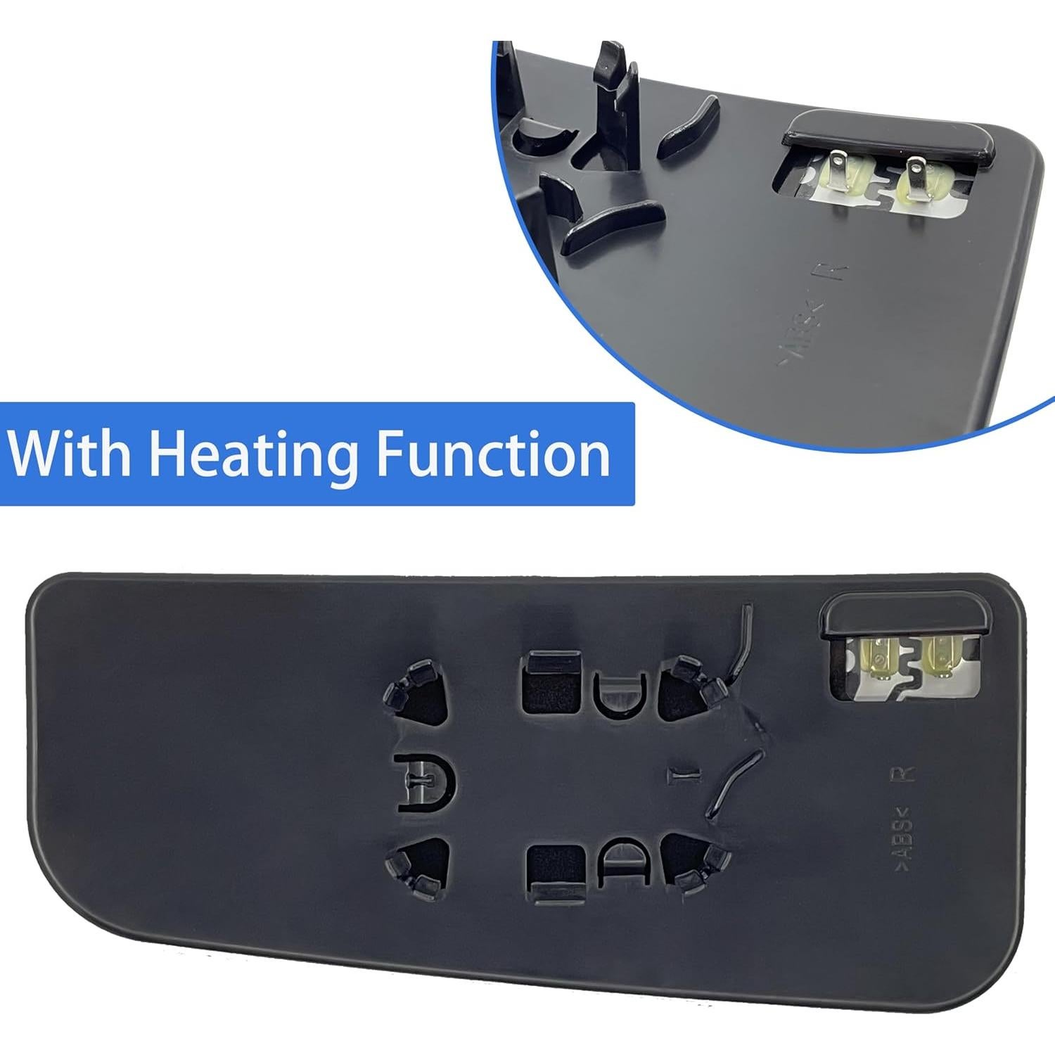 Espejo calefaccionado lado derecho Ford F150 F250 F350 2015-2022