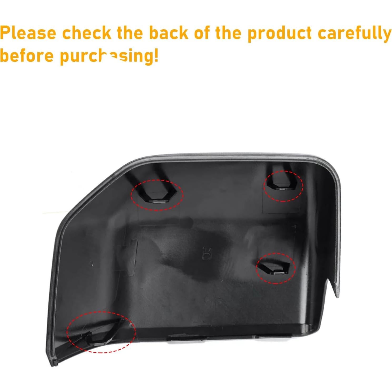 Cubierta Espejo Lateral Izquierdo Moonlinks Ford F150 2015-2020