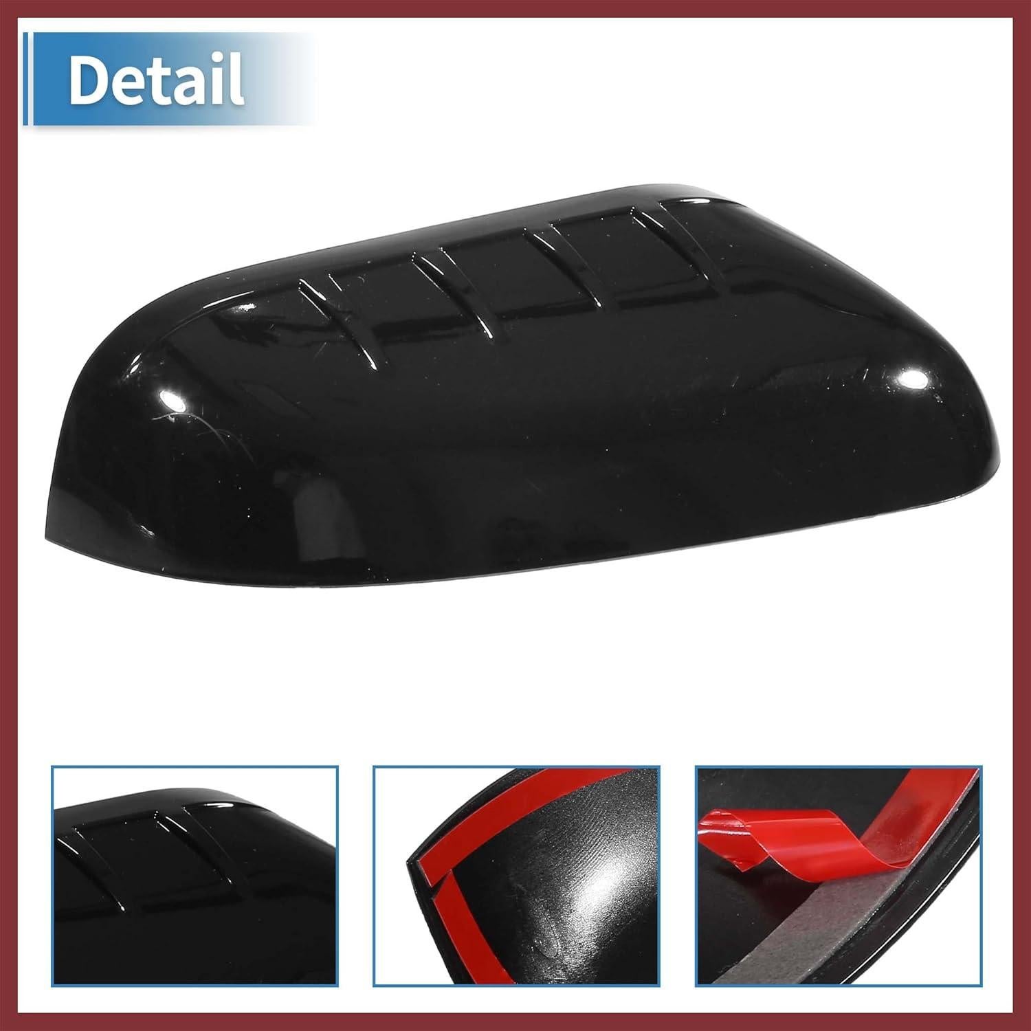 Cubiertas de Espejo Lateral Ford Explorer 2011-2015 Brillo Negro