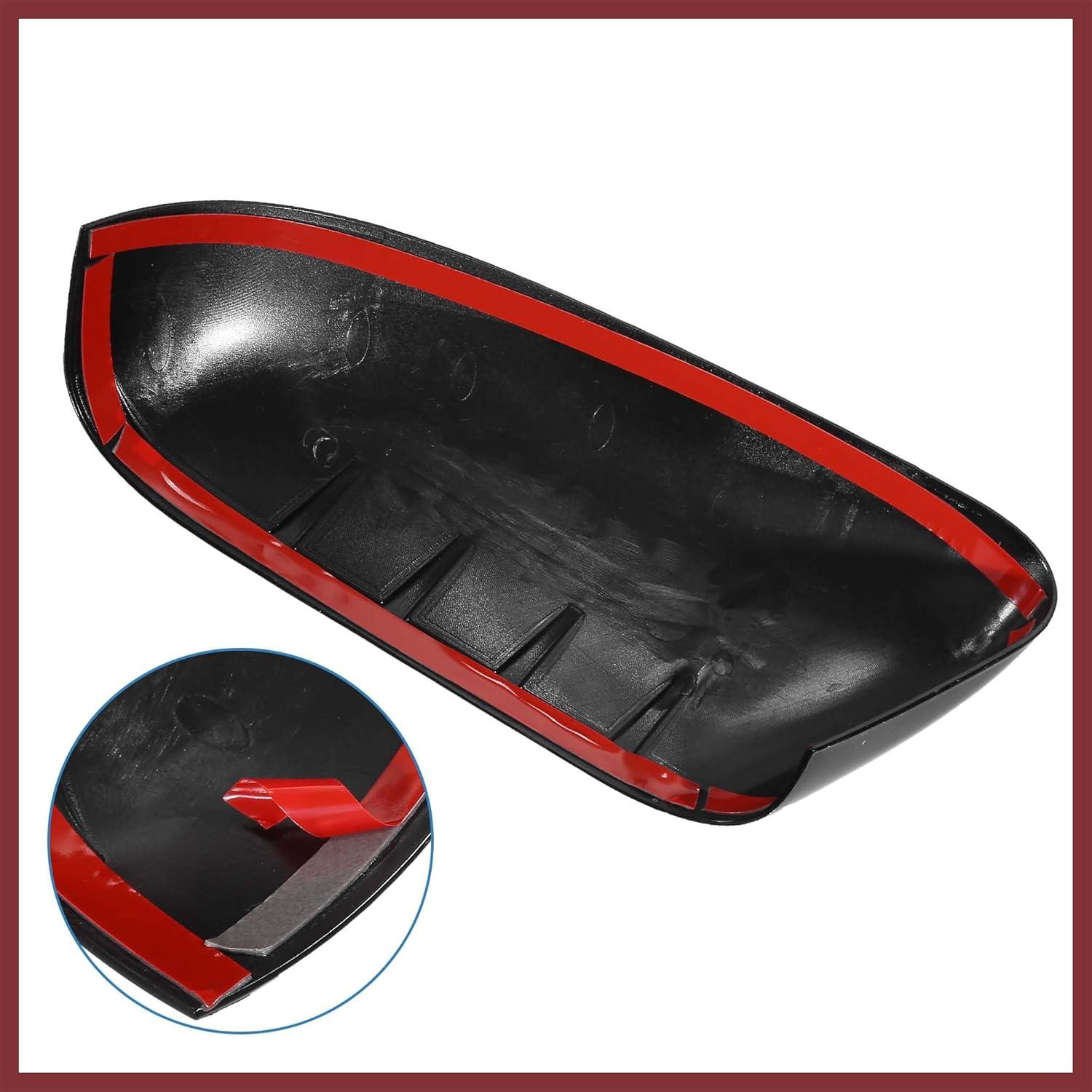 Cubiertas de Espejo Lateral Ford Explorer 2011-2015 Brillo Negro