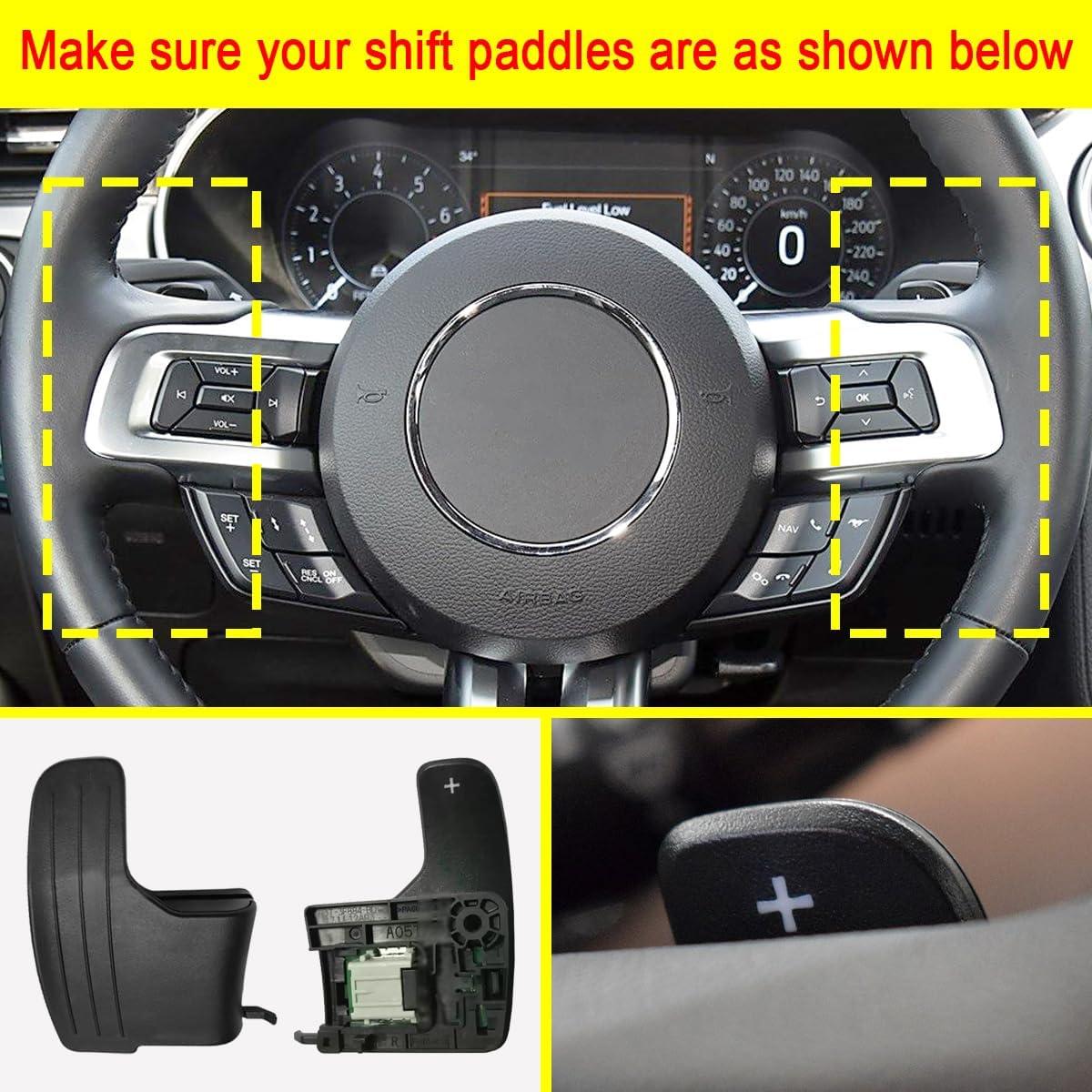 Extensión de Palanca de Cambio Ford Mustang 2015-2023 Carbono