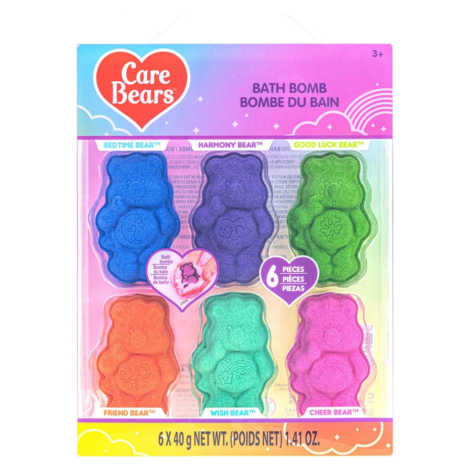 Set de 6 Bombas de Baño Aromatizadas Care Bears - 40g