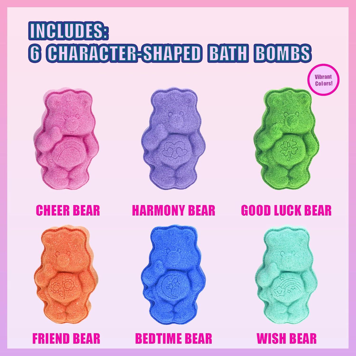 Set de 6 Bombas de Baño Aromatizadas Care Bears - 40g