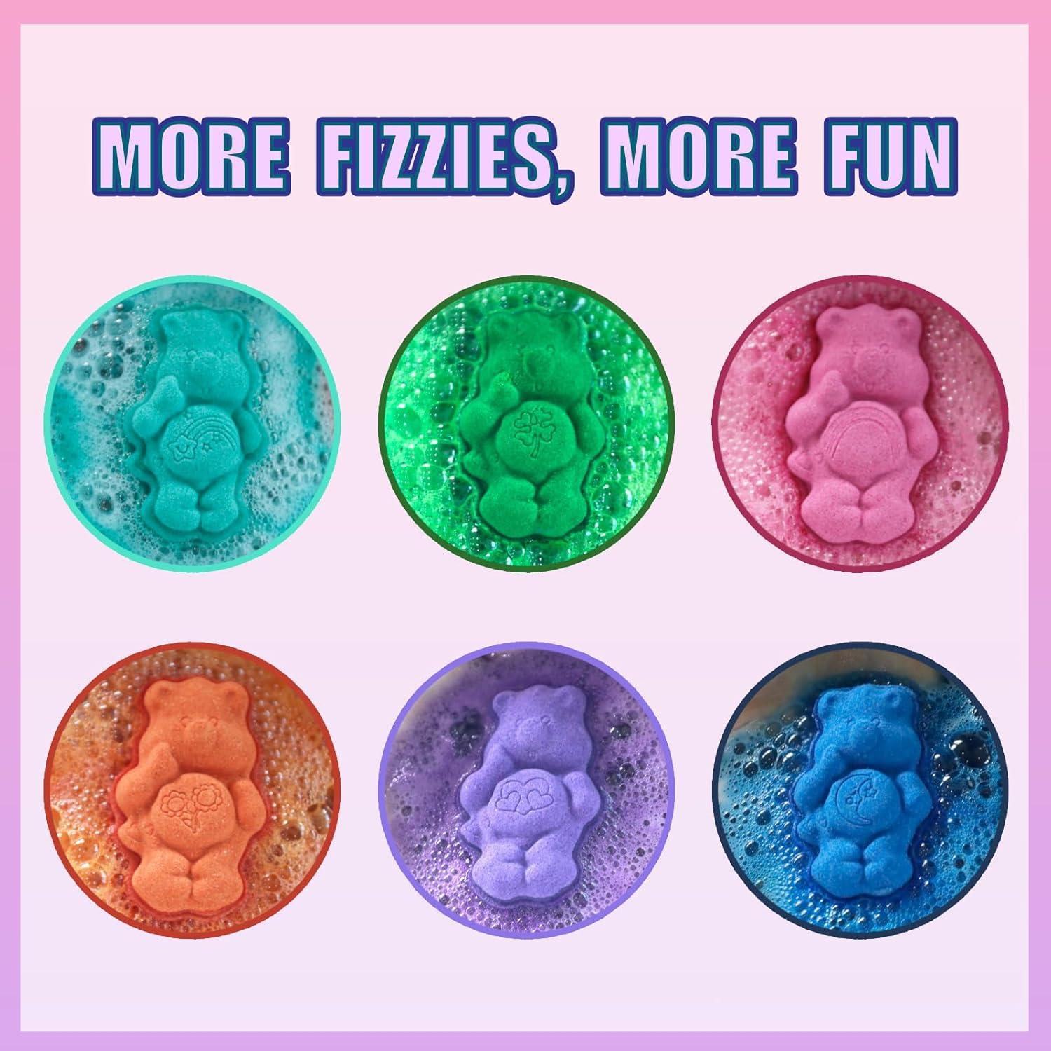 Set de 6 Bombas de Baño Aromatizadas Care Bears - 40g