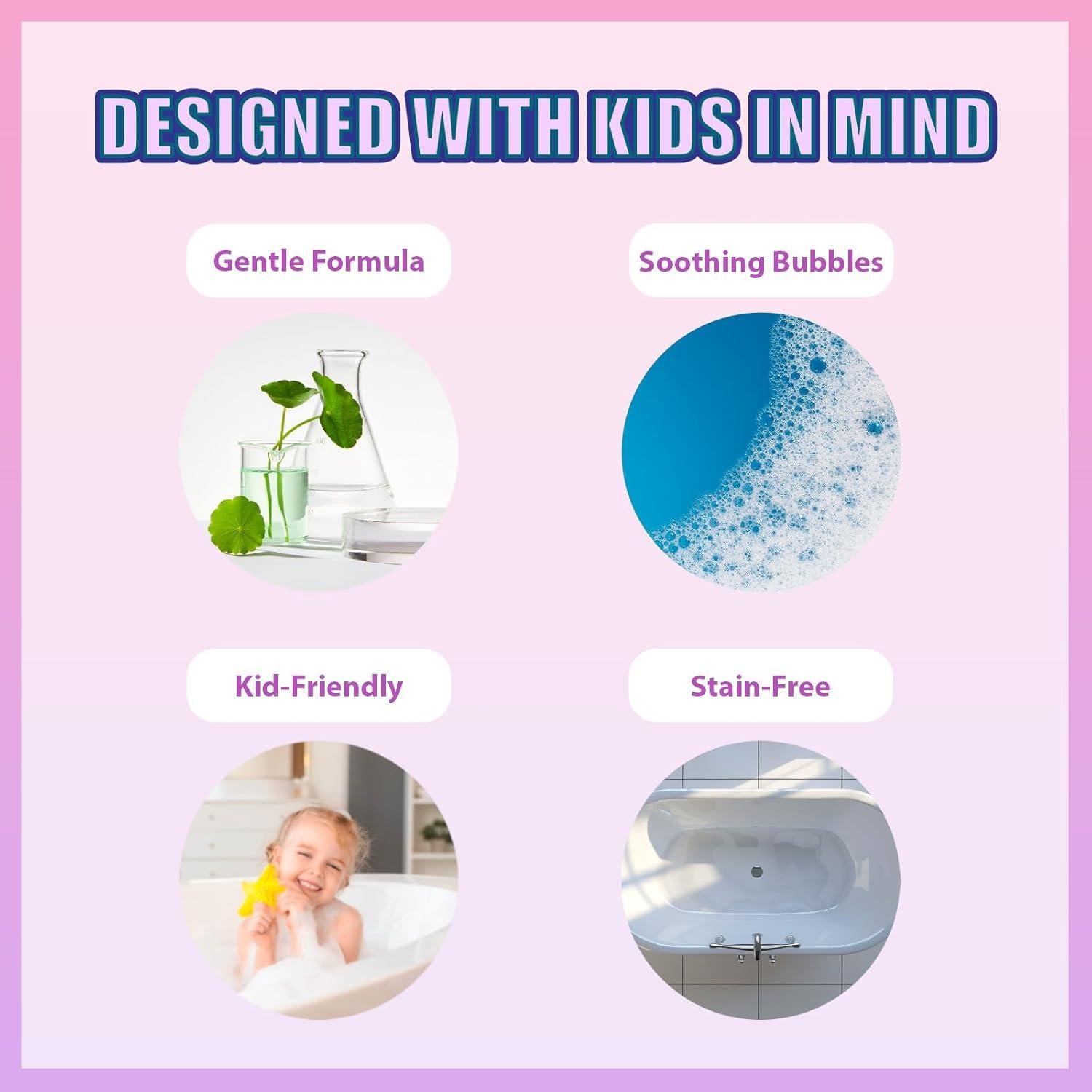 Set de 6 Bombas de Baño Aromatizadas Care Bears - 40g