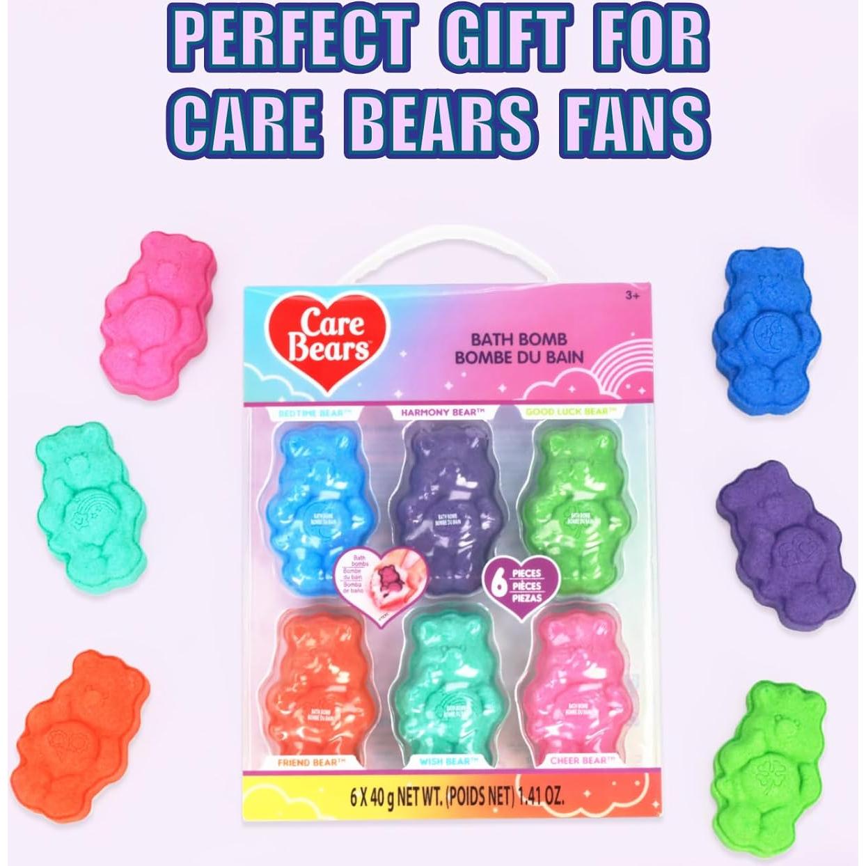 Set de 6 Bombas de Baño Aromatizadas Care Bears - 40g