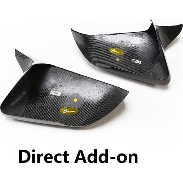 Cubiertas de Espejo Lateral Fibra de Carbono TanKin para Ford Mustang 2015-2024