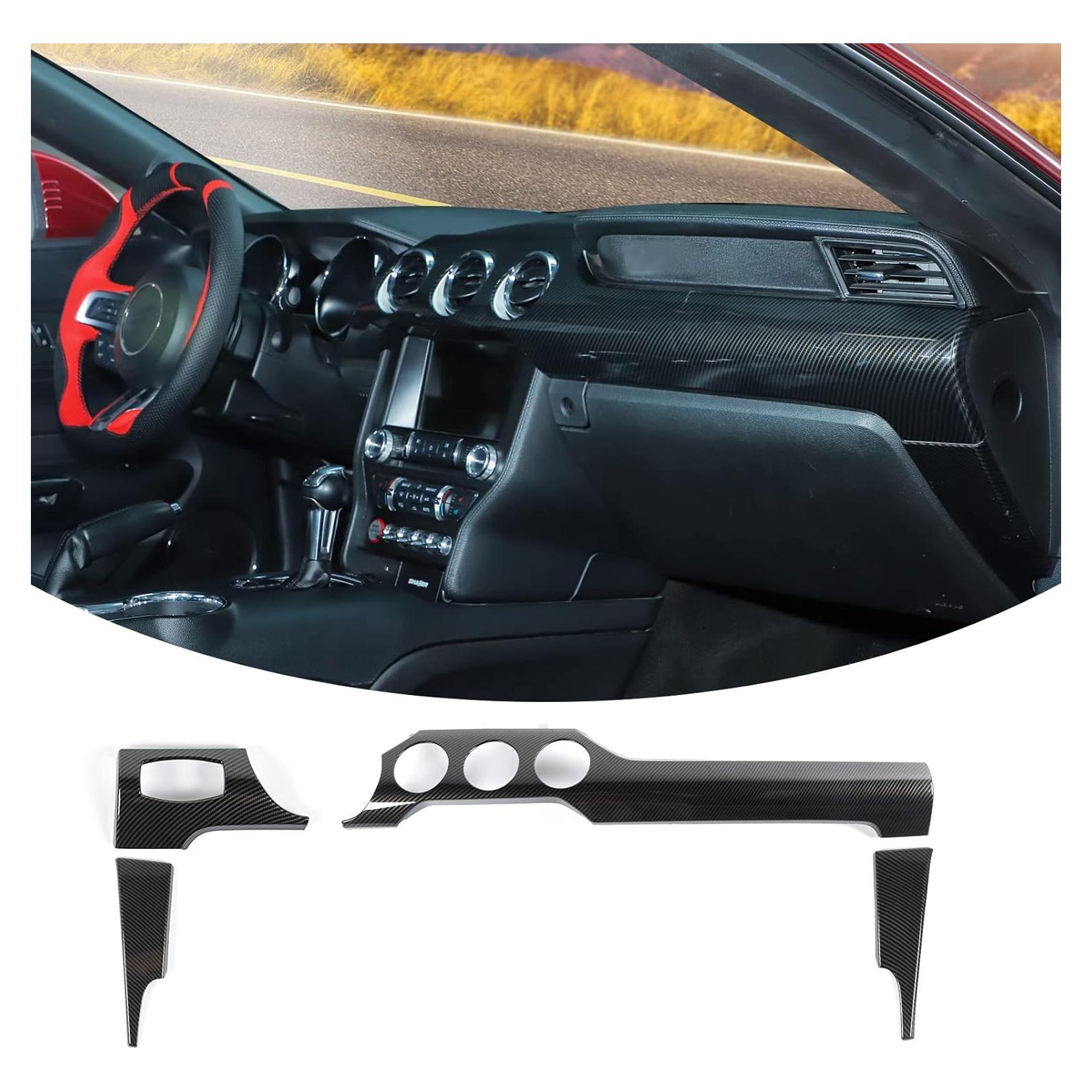 Kit Cubierta Panel Consola Central RT-TCZ Ford Mustang 2015-2022