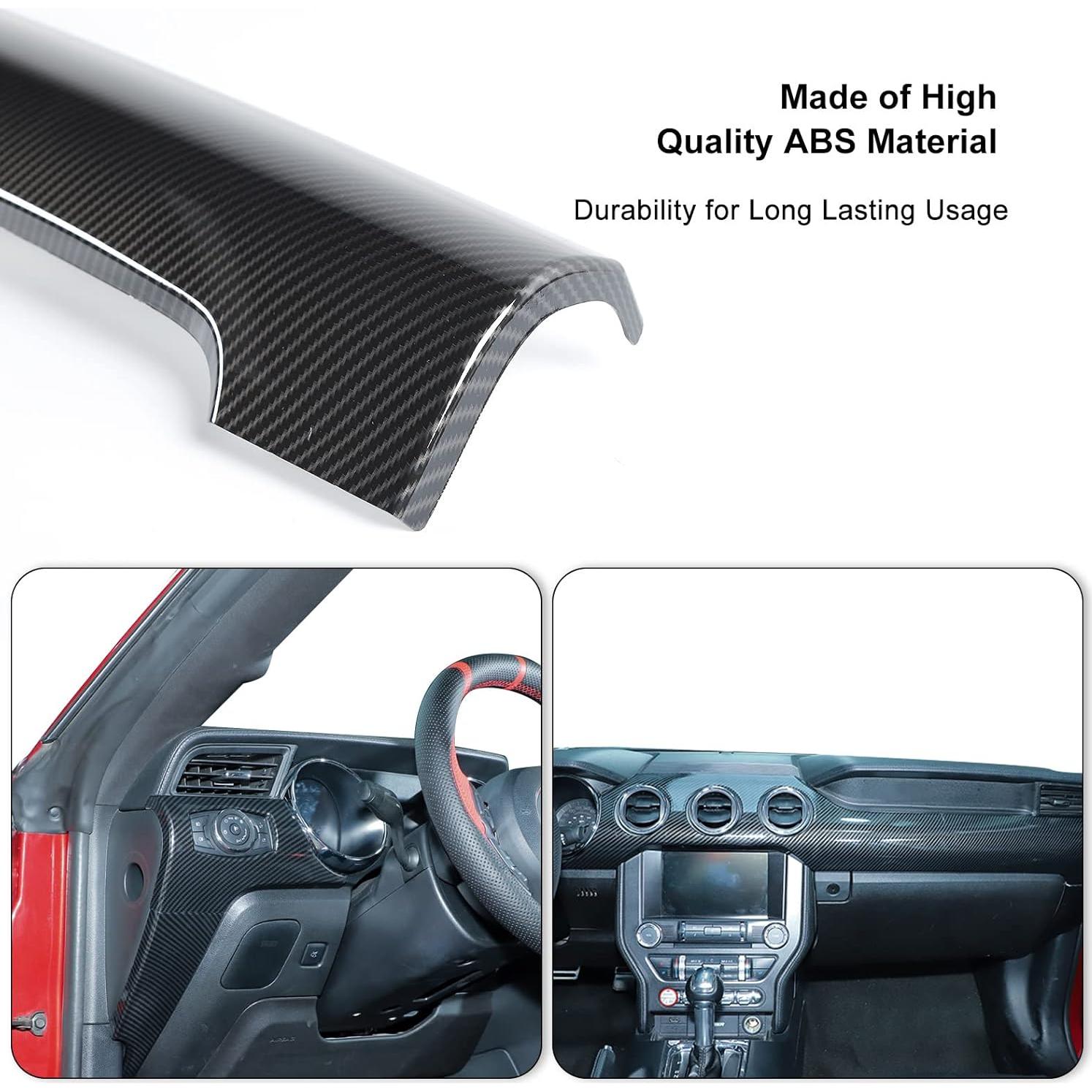 Kit Cubierta Panel Consola Central RT-TCZ Ford Mustang 2015-2022