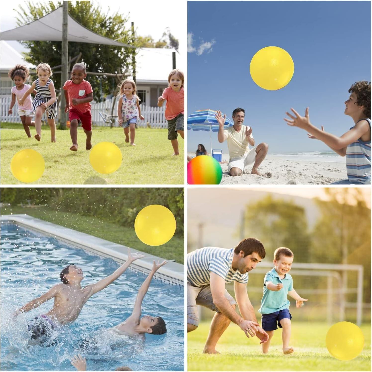 Pelota de Patio YNHFIFI 21.5 cm Amarilla para Juegos