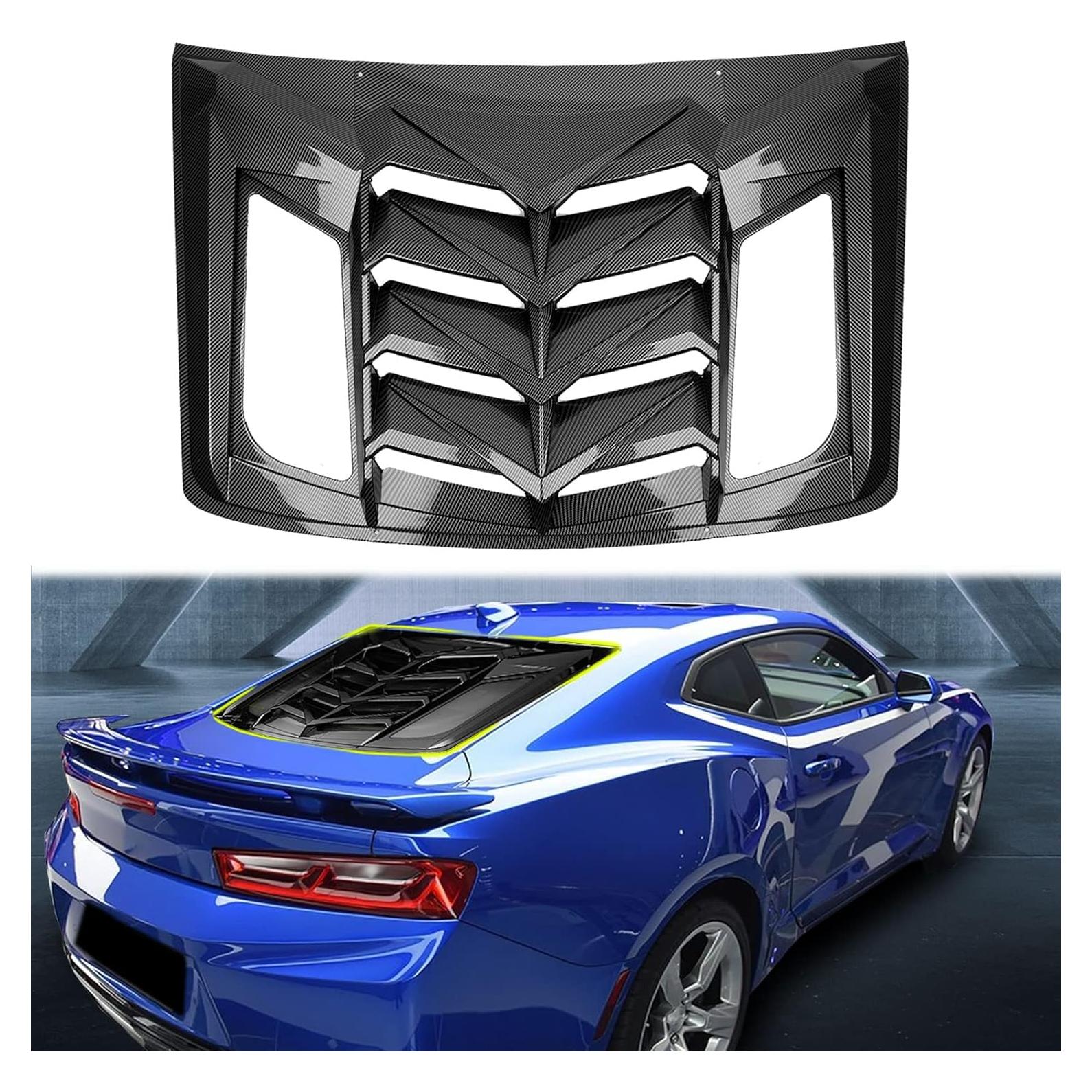 Persianas de Ventana Trasera LitMiRaCle para Chevy Camaro 2016-2022