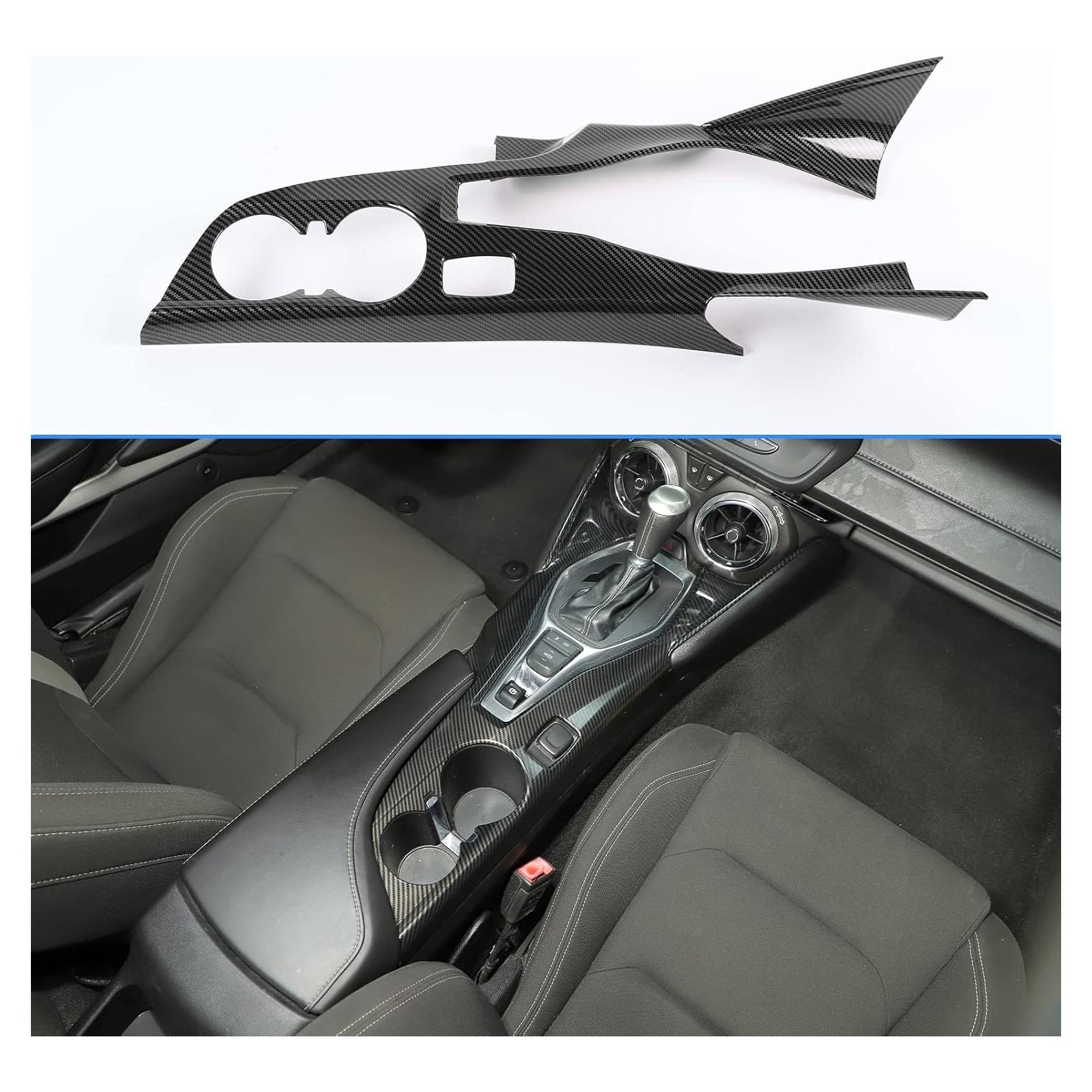 Cubierta Panel Cambio Marchas RT-TCZ Fibra Carbono Chevrolet Camaro 2016-2022