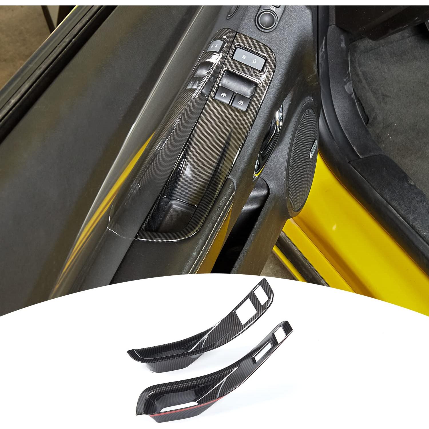Cubierta de Panel de Cambio de Ventana CheroCar para Chevrolet Camaro 2010-2015