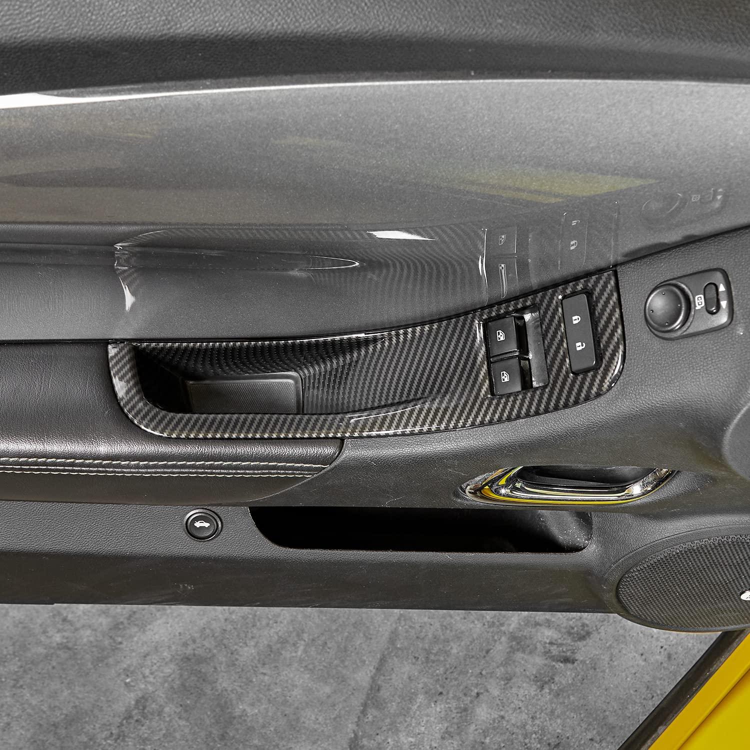 Cubierta de Panel de Cambio de Ventana CheroCar para Chevrolet Camaro 2010-2015