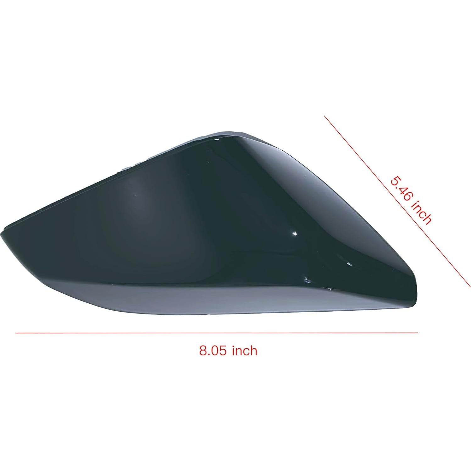 Cubierta Espejo Retrovisor Lado Pasajero Chevrolet Malibu 2016-2024 Negro Brillante