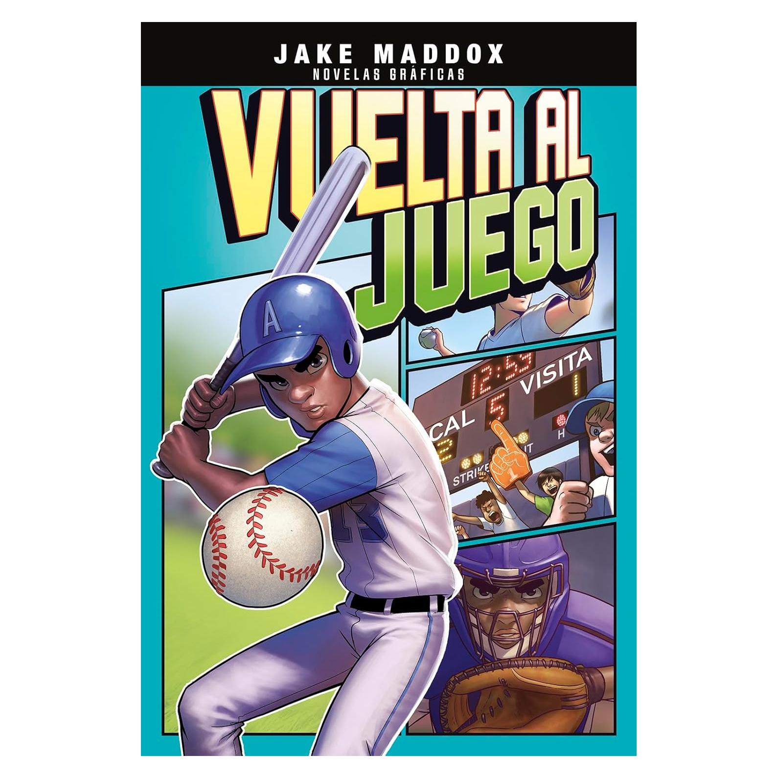 Vuelta al juego / Comeback Catcher (Jake Maddox novelas gráficas / Jake Maddox Graphic Novels) (Spanish Edition)