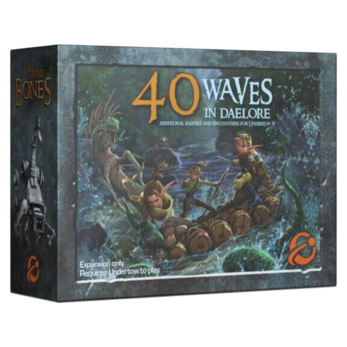 Demasiados Huesos Chip Theory 40 Olas Juego de Rol 1-4 Jugadores