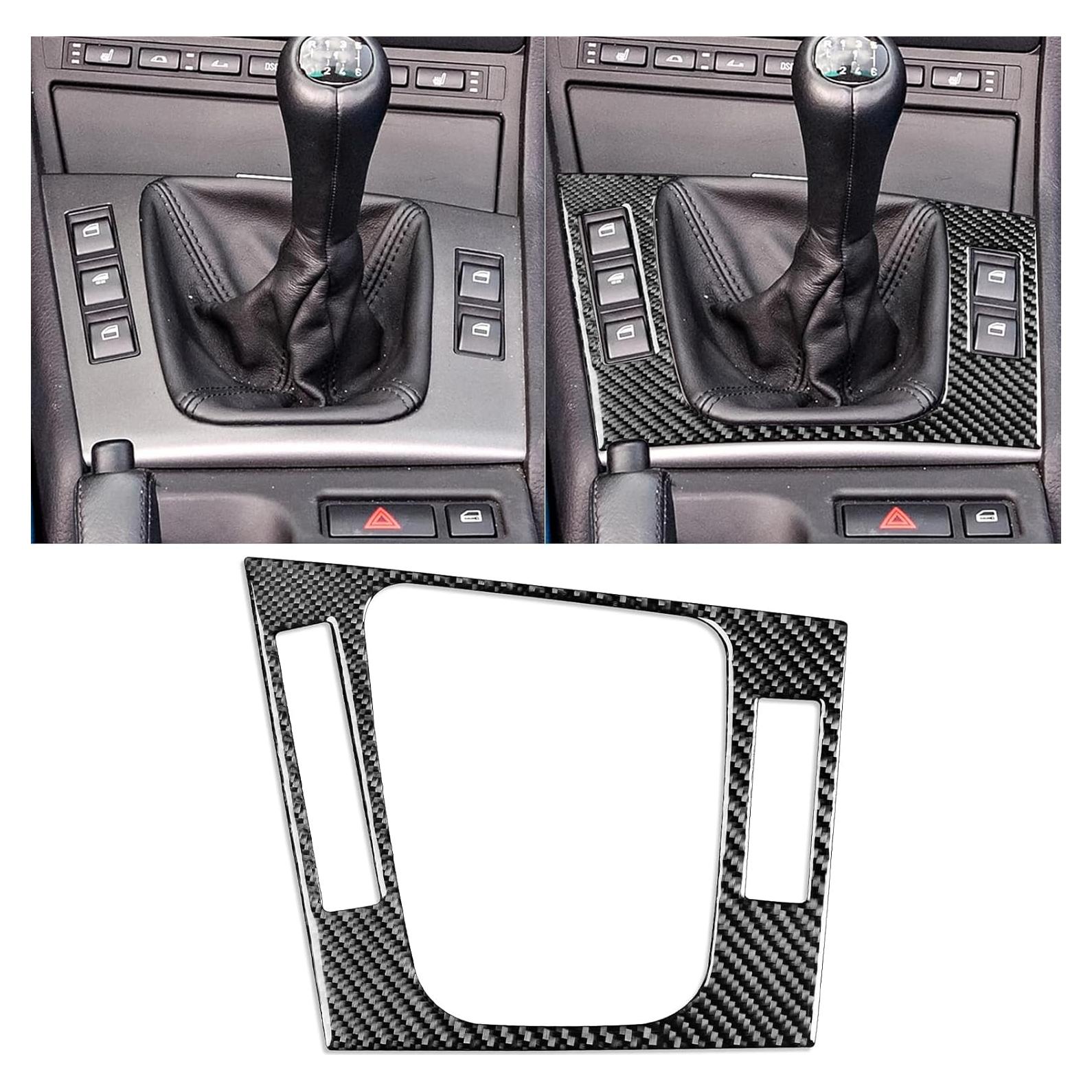 Accesorio de Cambio de Marchas Fibra de Carbono Genérico BMW E46