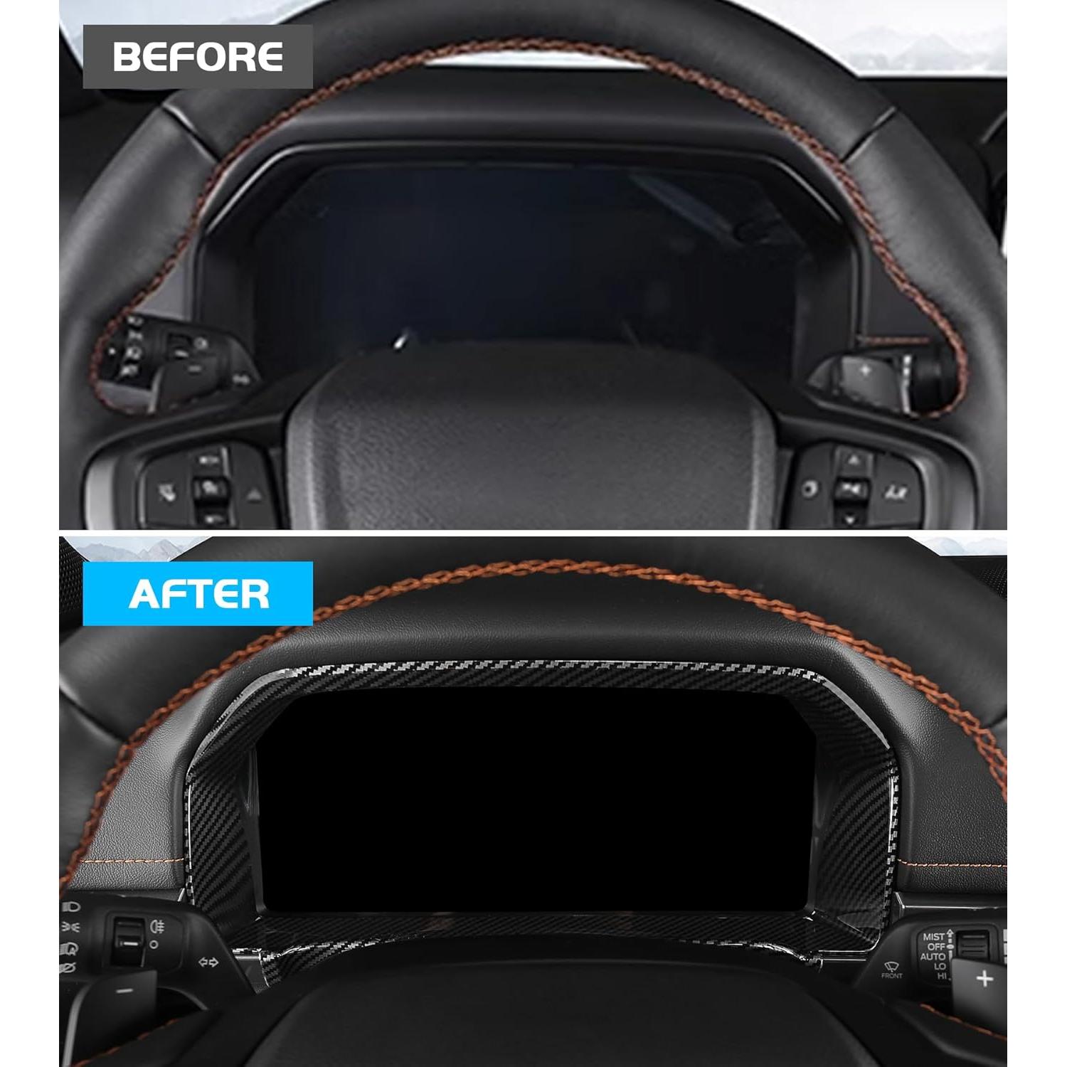 Recubrimiento Consola Central Ushilife para Ford Ranger 2024-2025