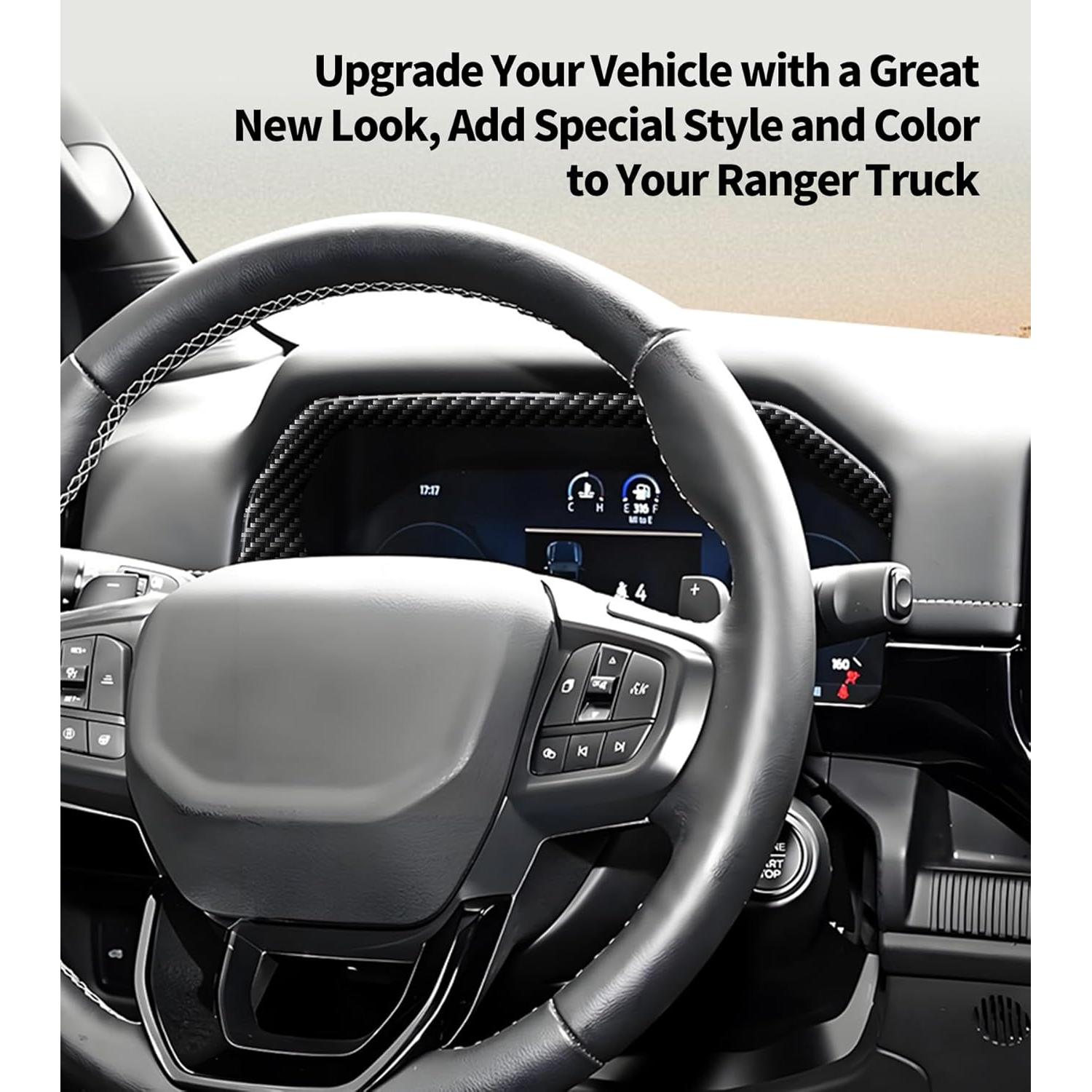 Recubrimiento Consola Central Ushilife para Ford Ranger 2024-2025