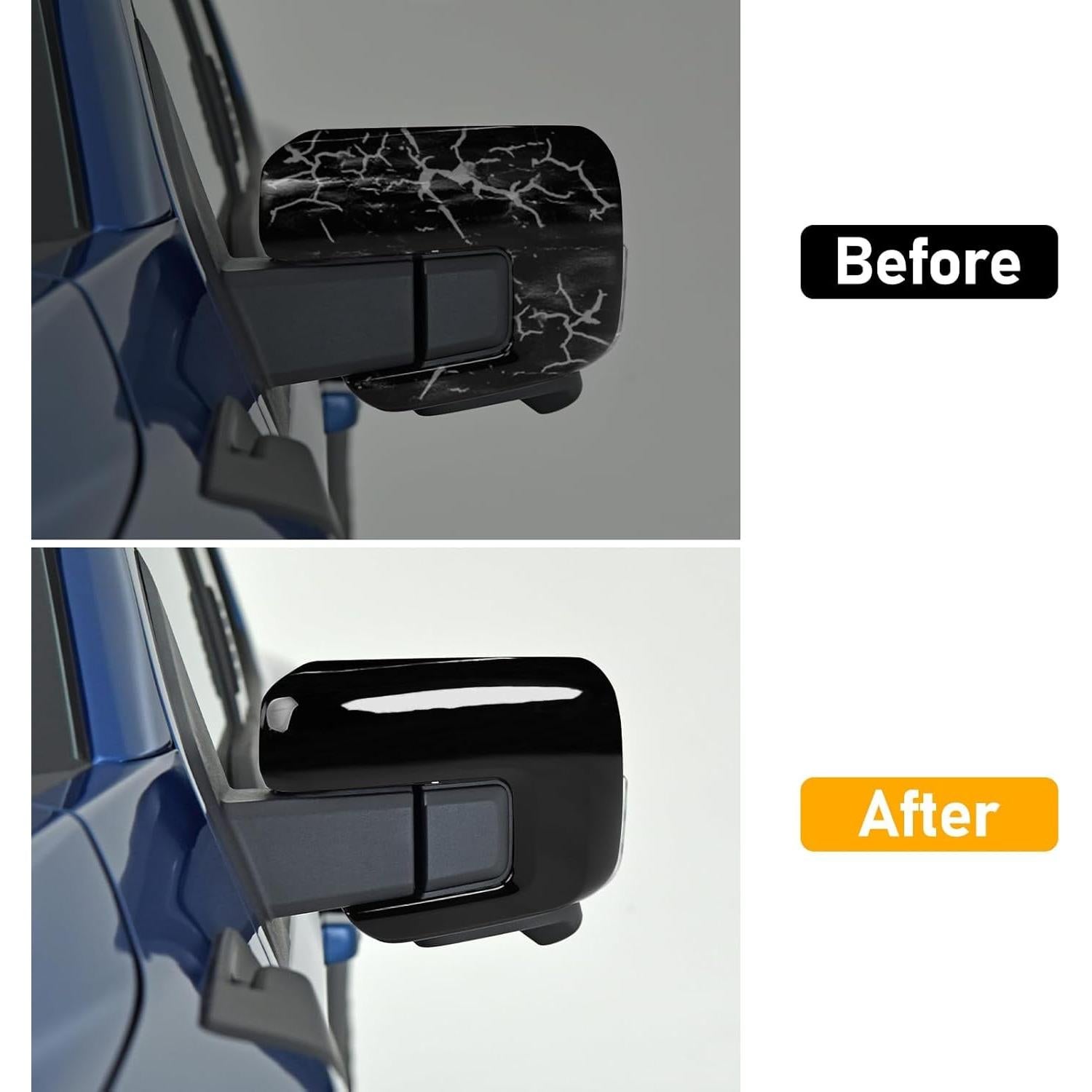 Cubierta Espejo Lateral Izquierdo Ford F150 2021-2025 Moonlinks