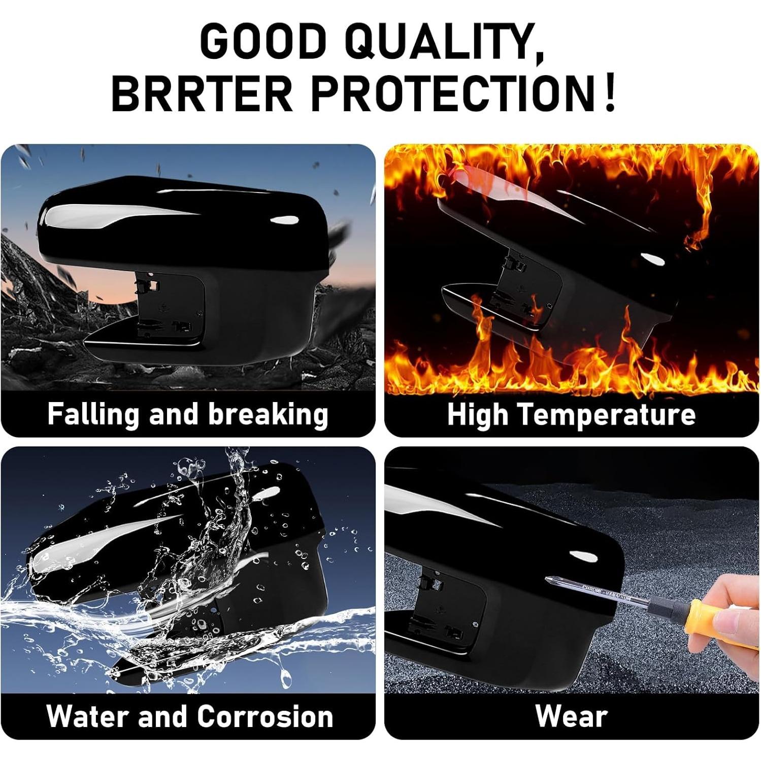 Cubierta Espejo Lateral Izquierdo Ford F150 2021-2025 Moonlinks