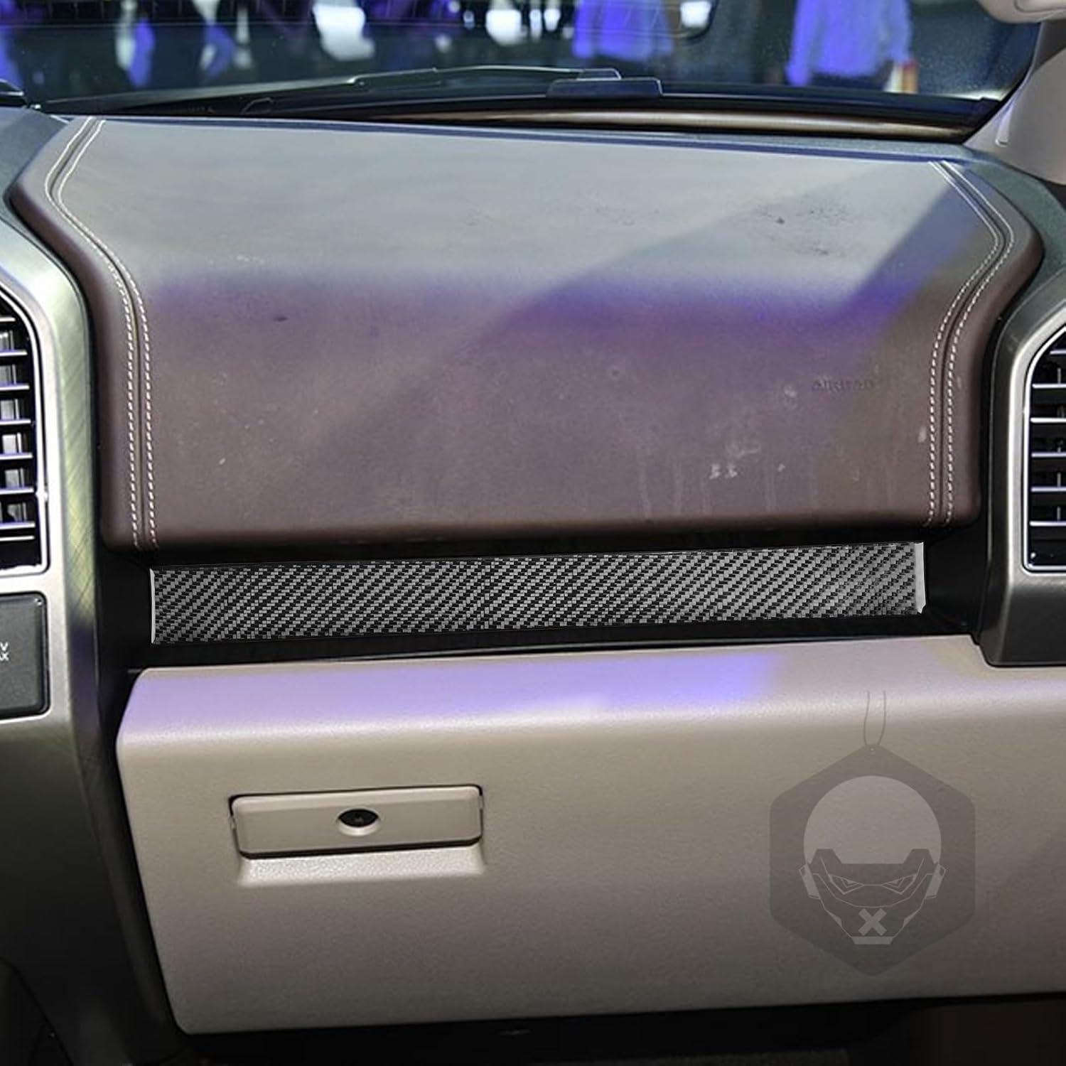 Tira Decorativa Fibra de Carbono HJGHR para Ford F150 2015-2020